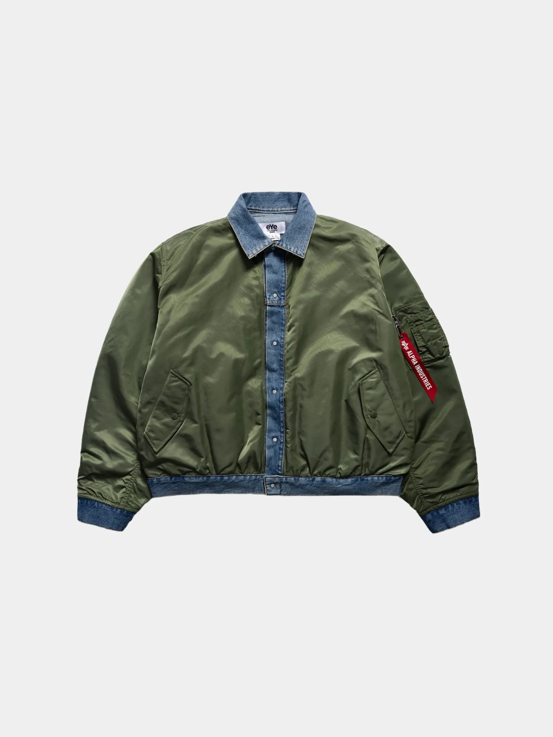 JUNYA WATANABE X ALPHA DECONSTRUCTED MA-1 BOMBER JACKET