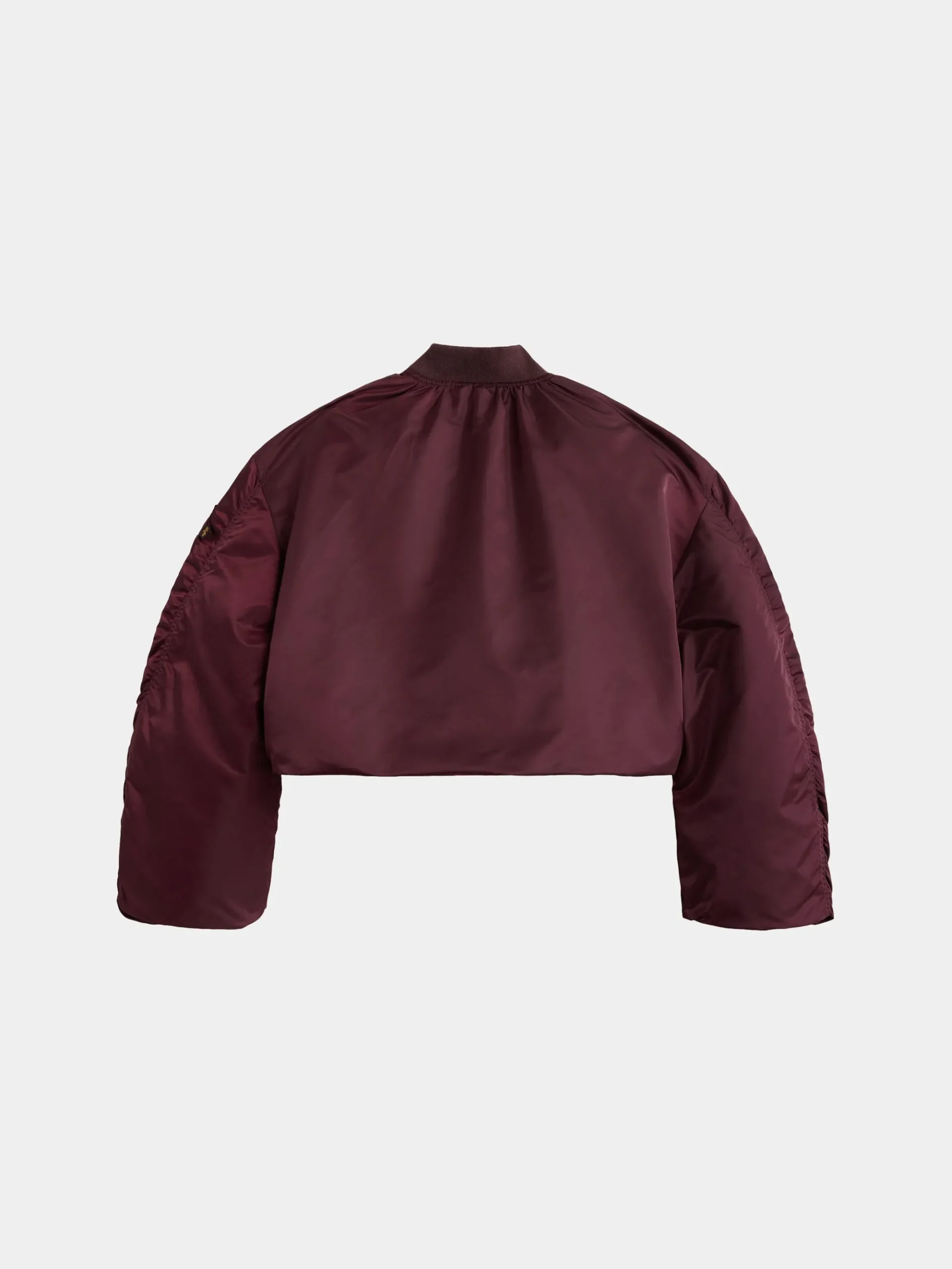 KNIT RIB MA-1 FLIGHT JACKET WOMENS