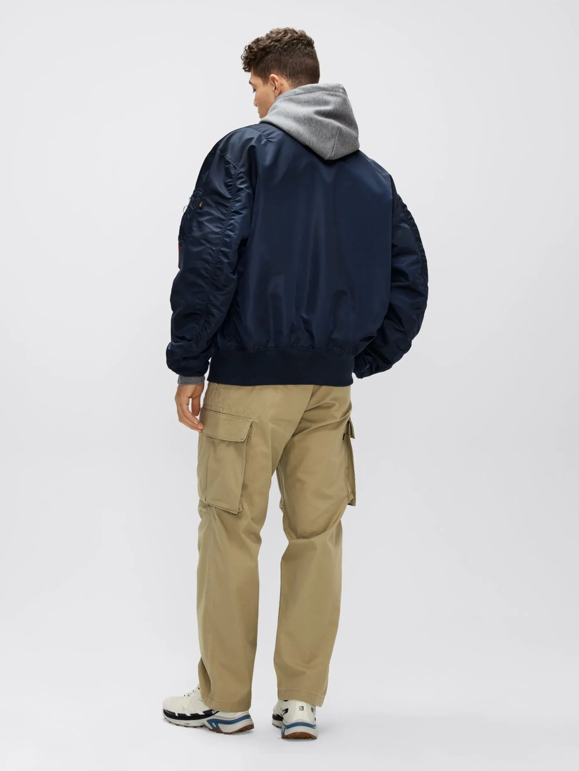 L-2B LOOSE BOMBER JACKET