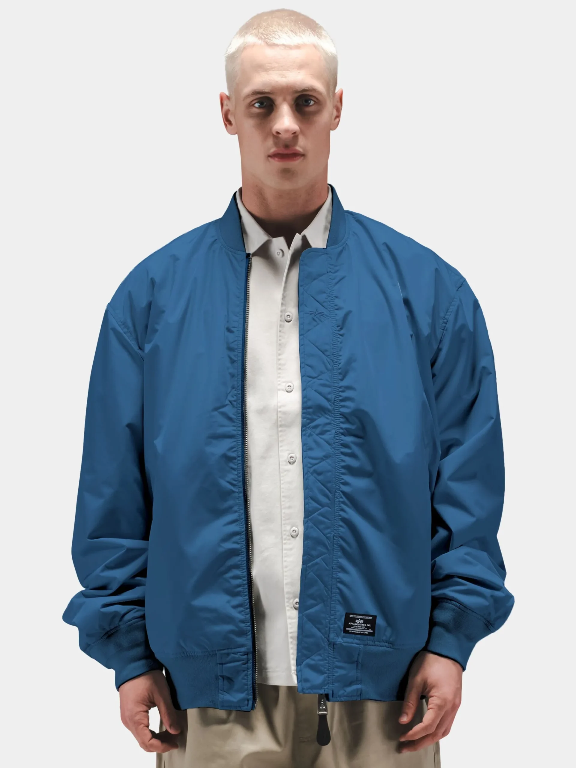 L-2B OVERSIZED FLIGHT JACKET (DENIM BLUE)