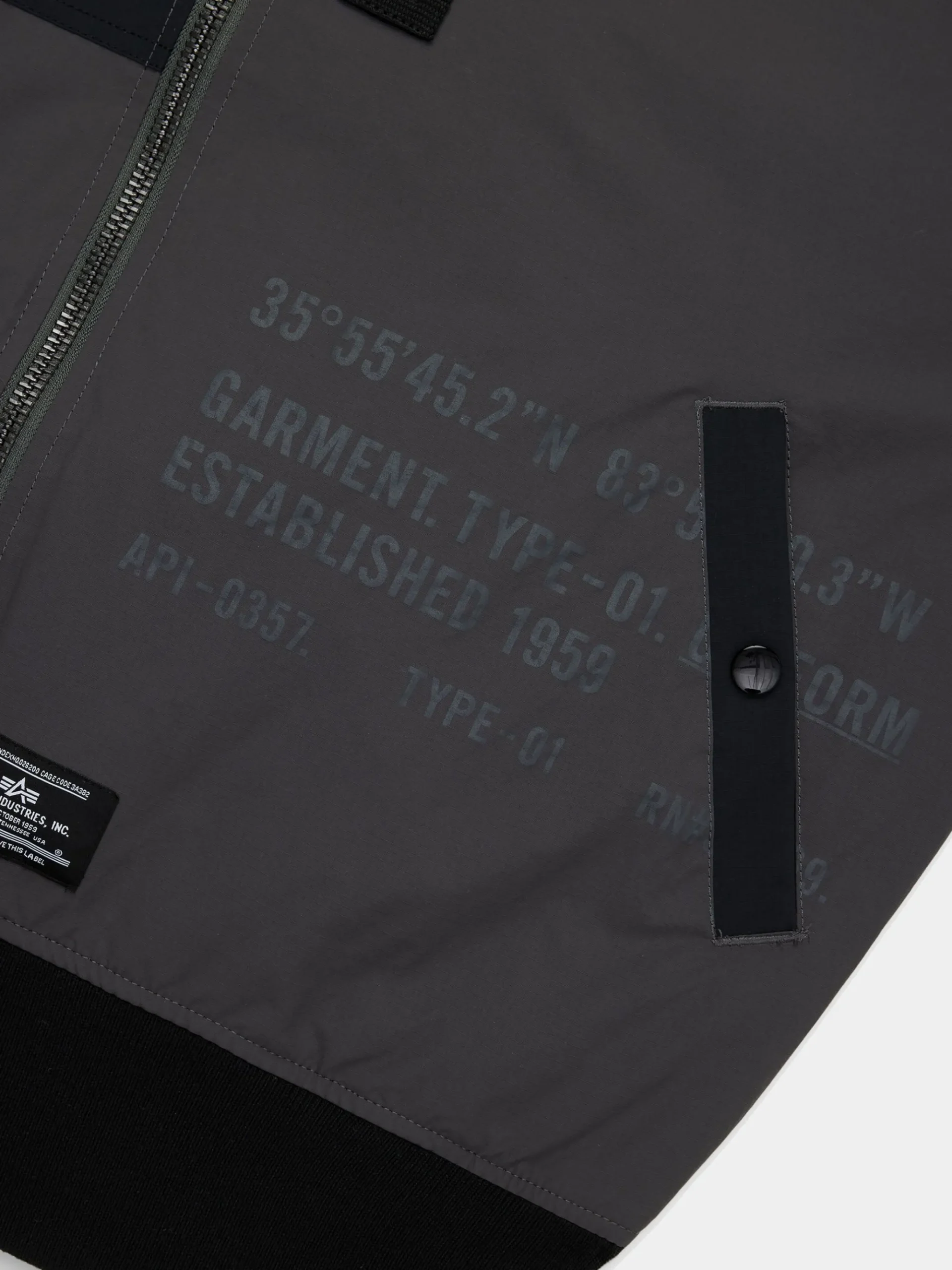 L-2B RELAXED PATCHWORK FLIGHT JACKET