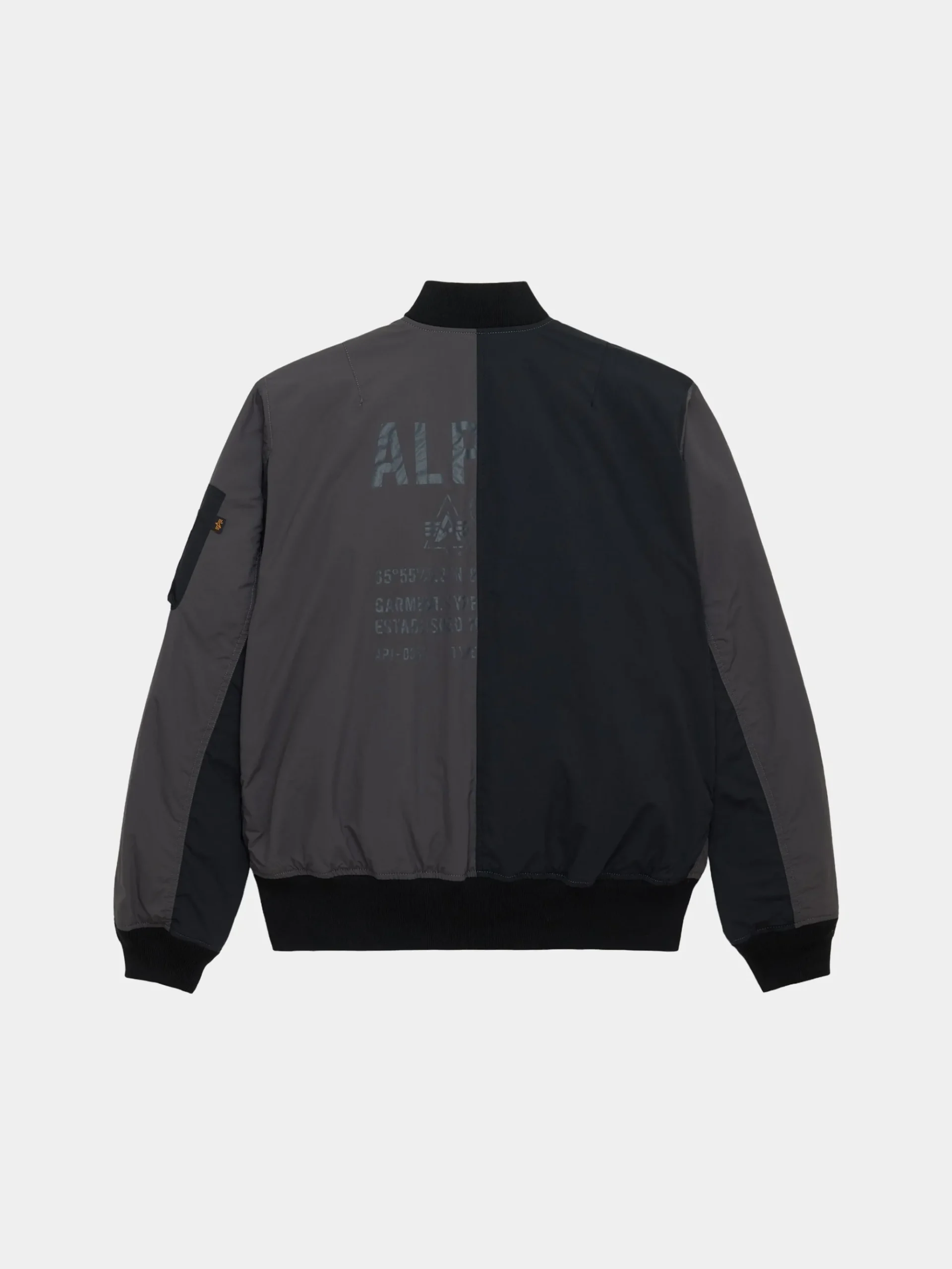 L-2B RELAXED PATCHWORK FLIGHT JACKET