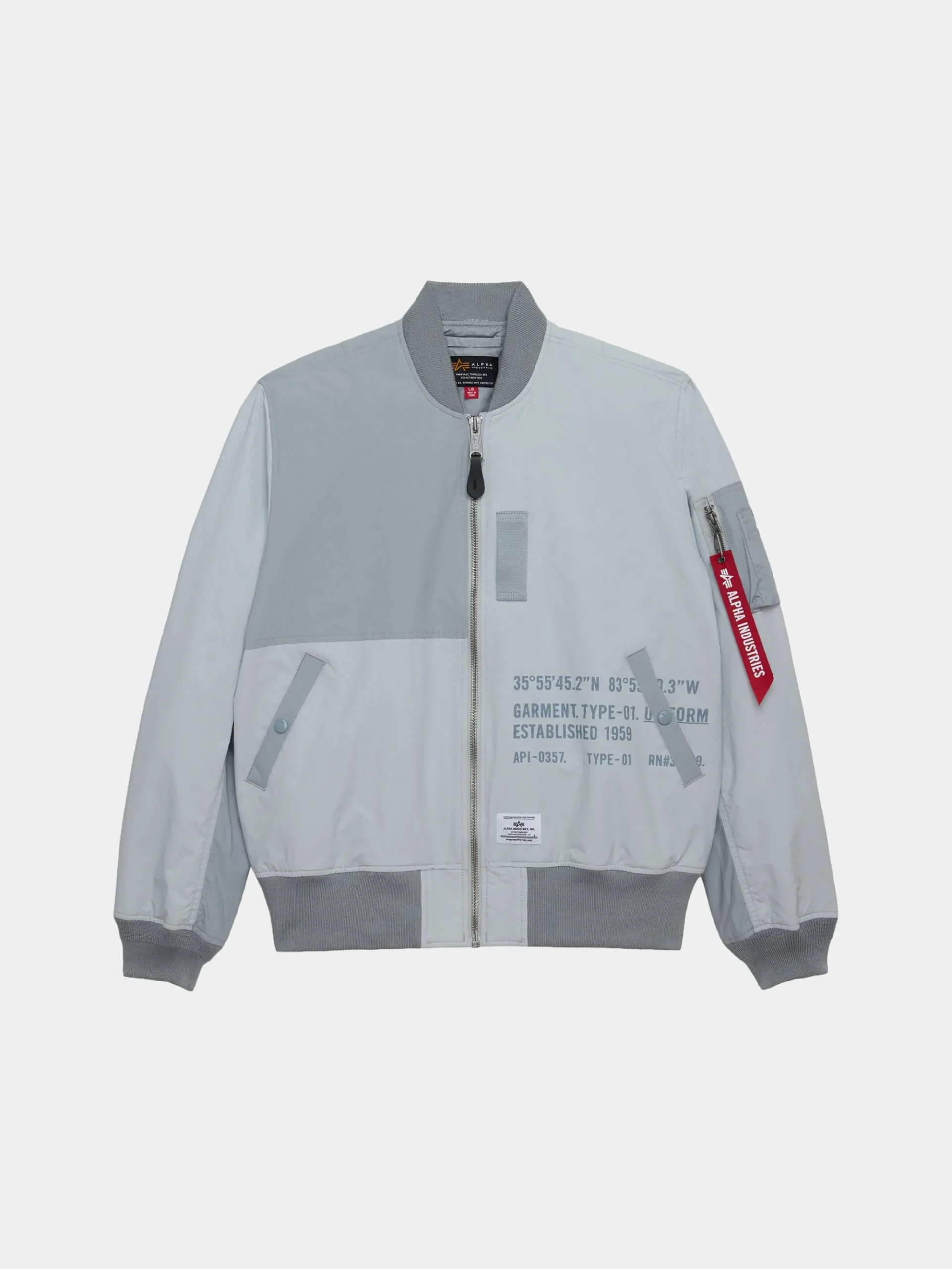 L-2B RELAXED PATCHWORK FLIGHT JACKET