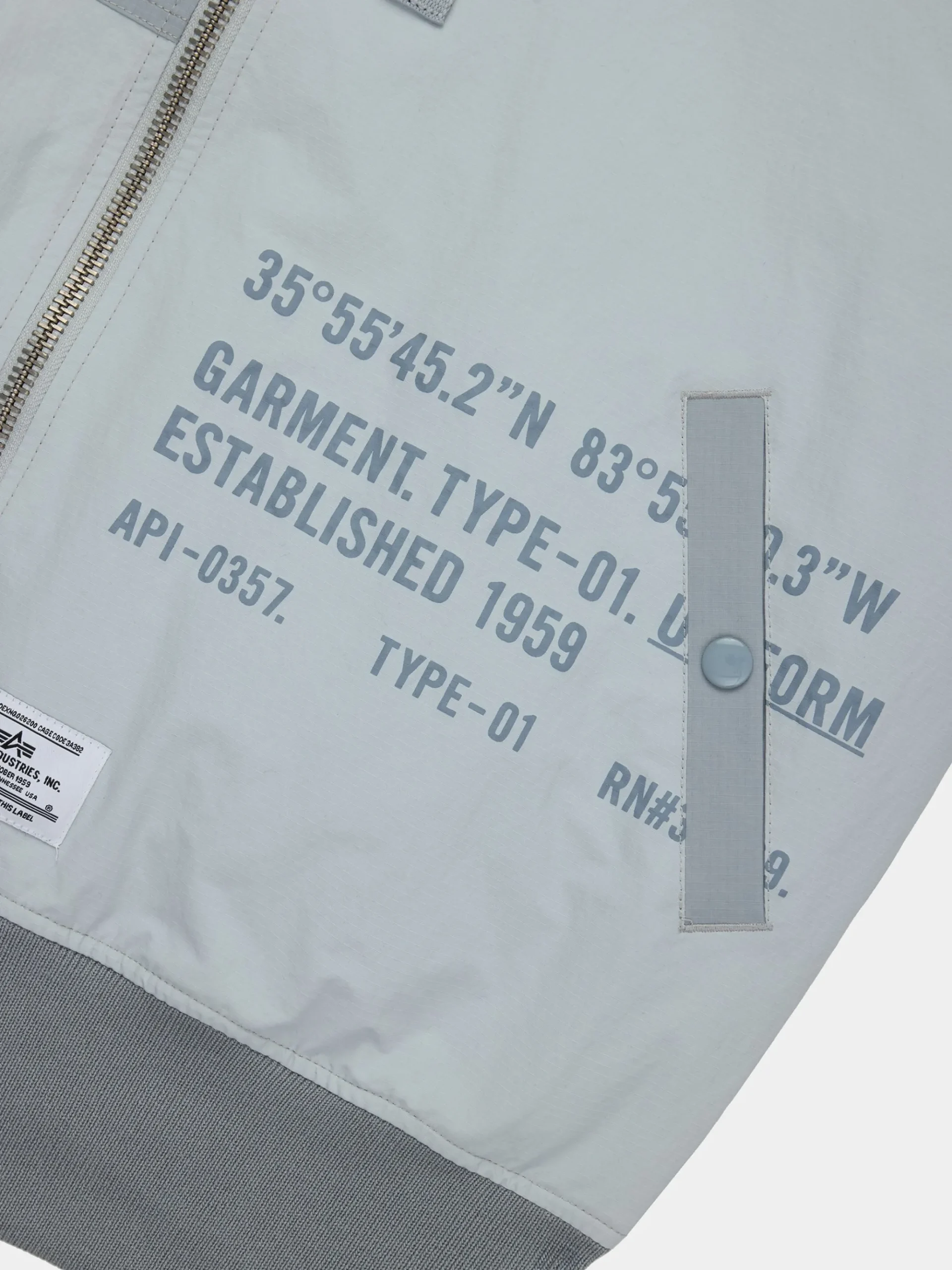 L-2B RELAXED PATCHWORK FLIGHT JACKET