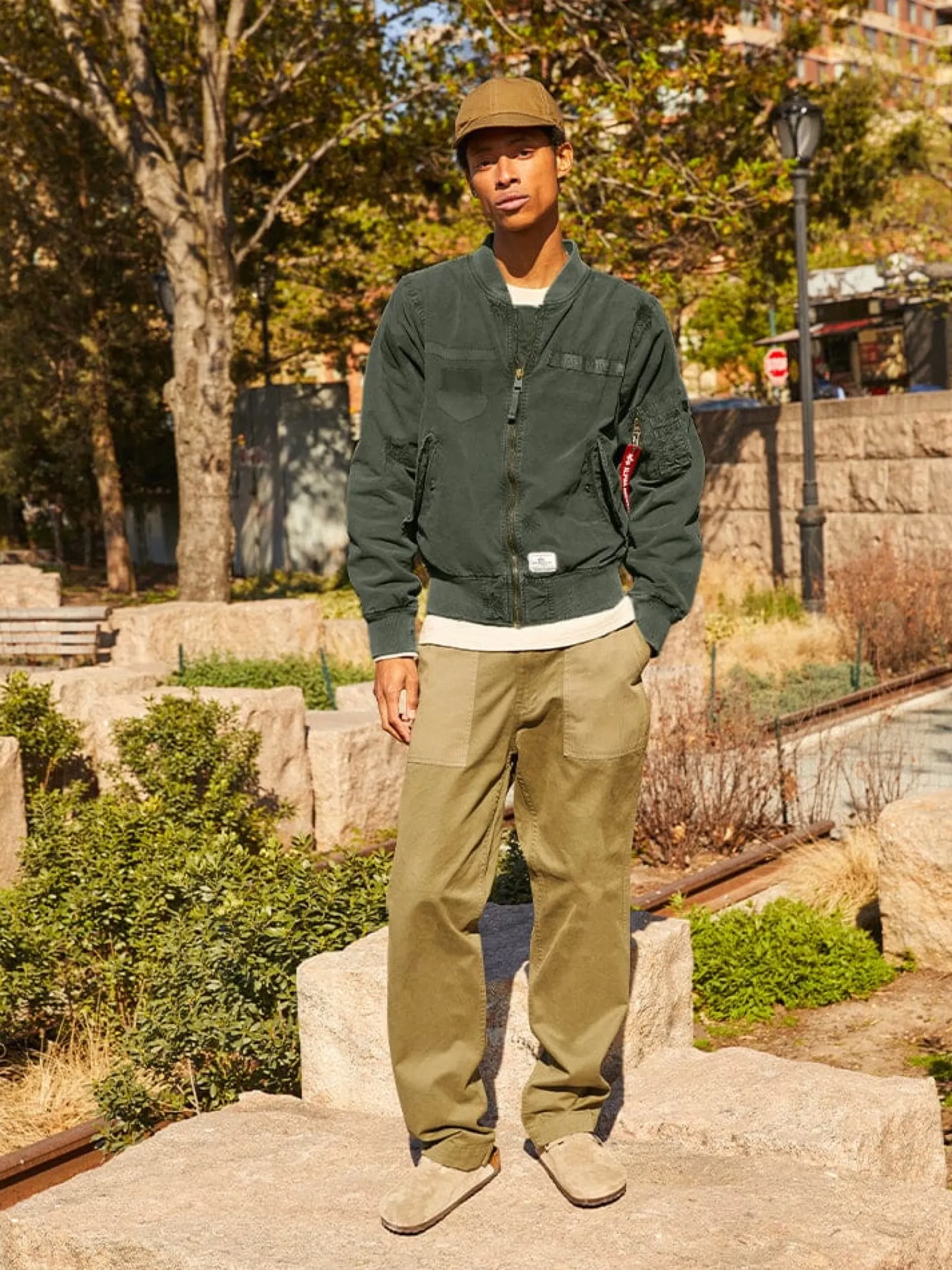 L-2B RIP AND REPAIR BOMBER JACKET