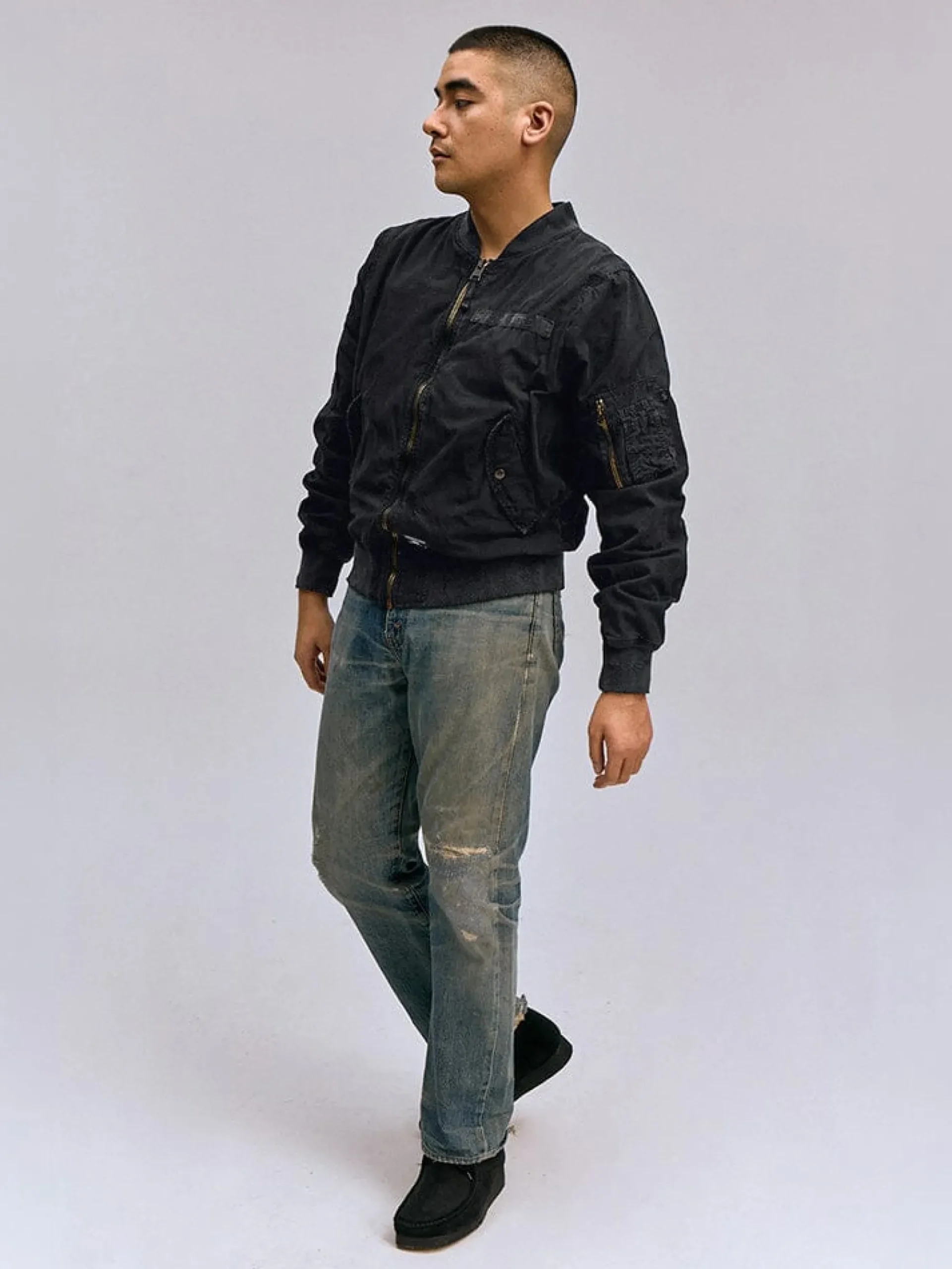 L-2B RIP AND REPAIR BOMBER JACKET