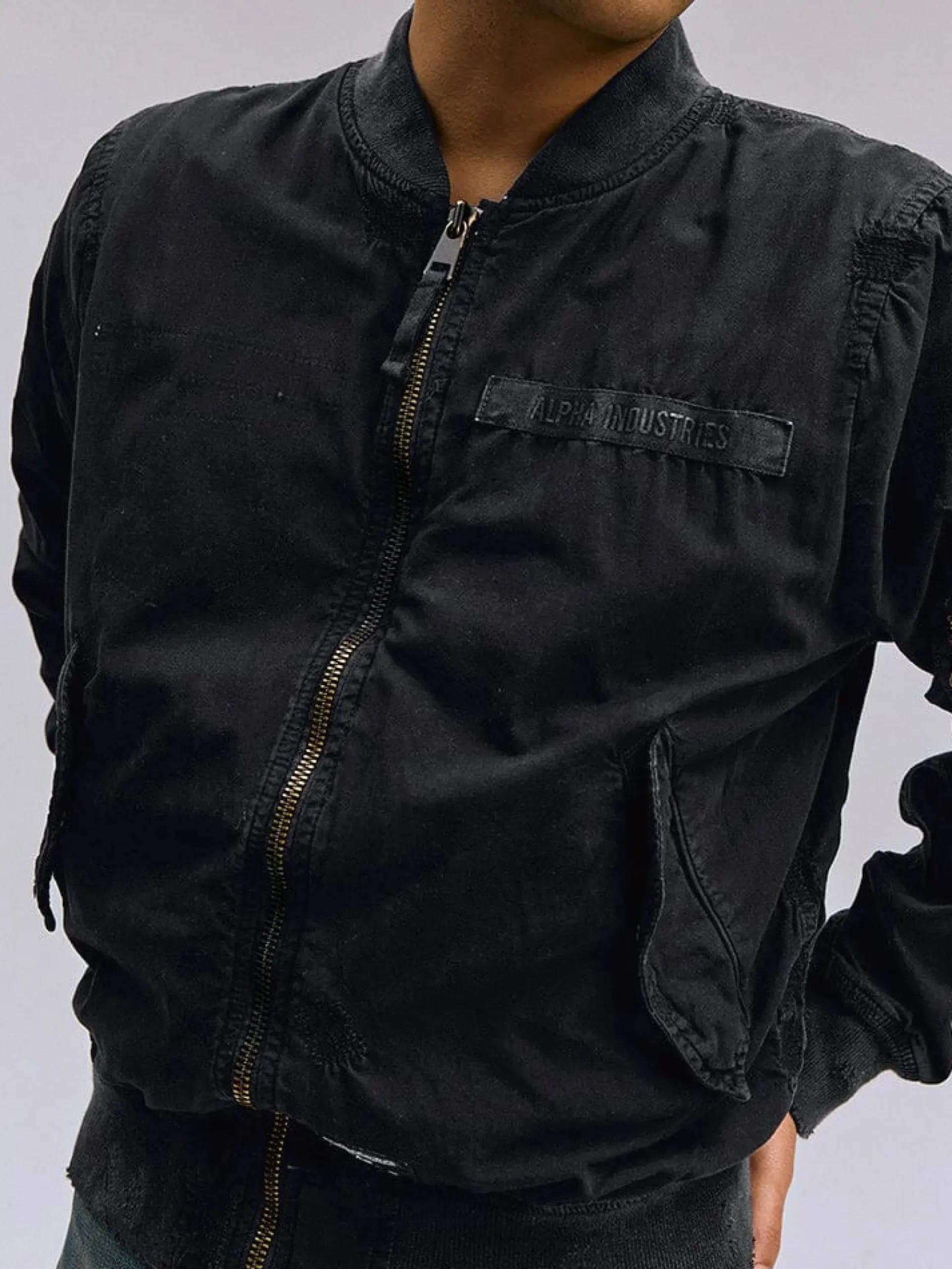 L-2B RIP AND REPAIR BOMBER JACKET