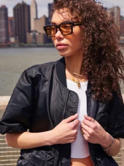 L-2B SHORT SLEEVE BOMBER JACKET