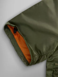 L-2B SHORT SLEEVE BOMBER JACKET