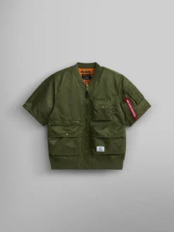 L-2B SHORT SLEEVE BOMBER JACKET