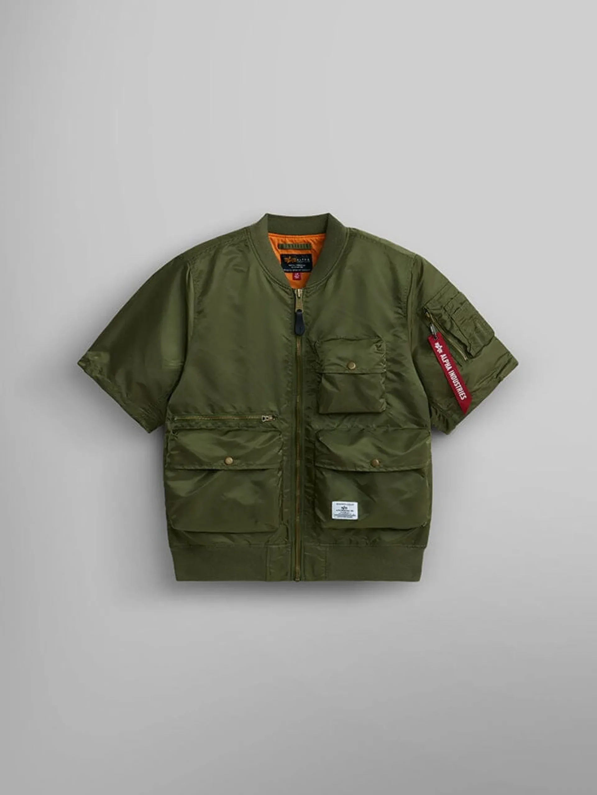 L-2B SHORT SLEEVE BOMBER JACKET