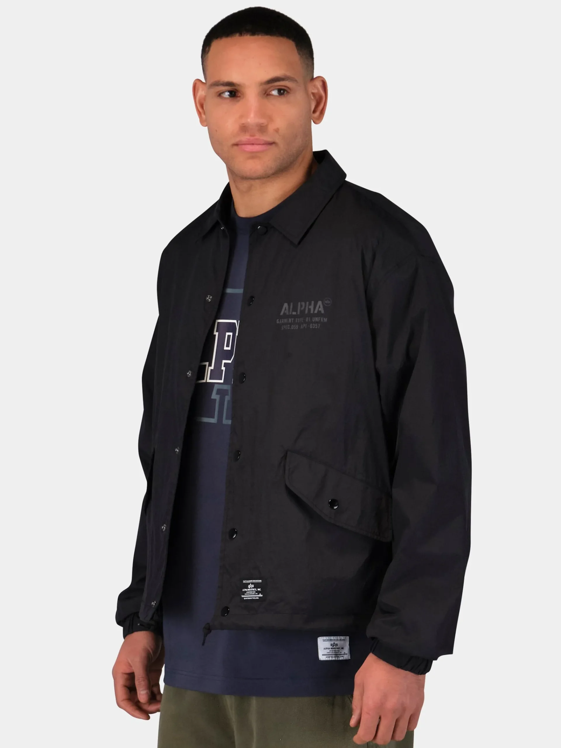 LIGHTWEIGHT RELAXED COACHES JACKET
