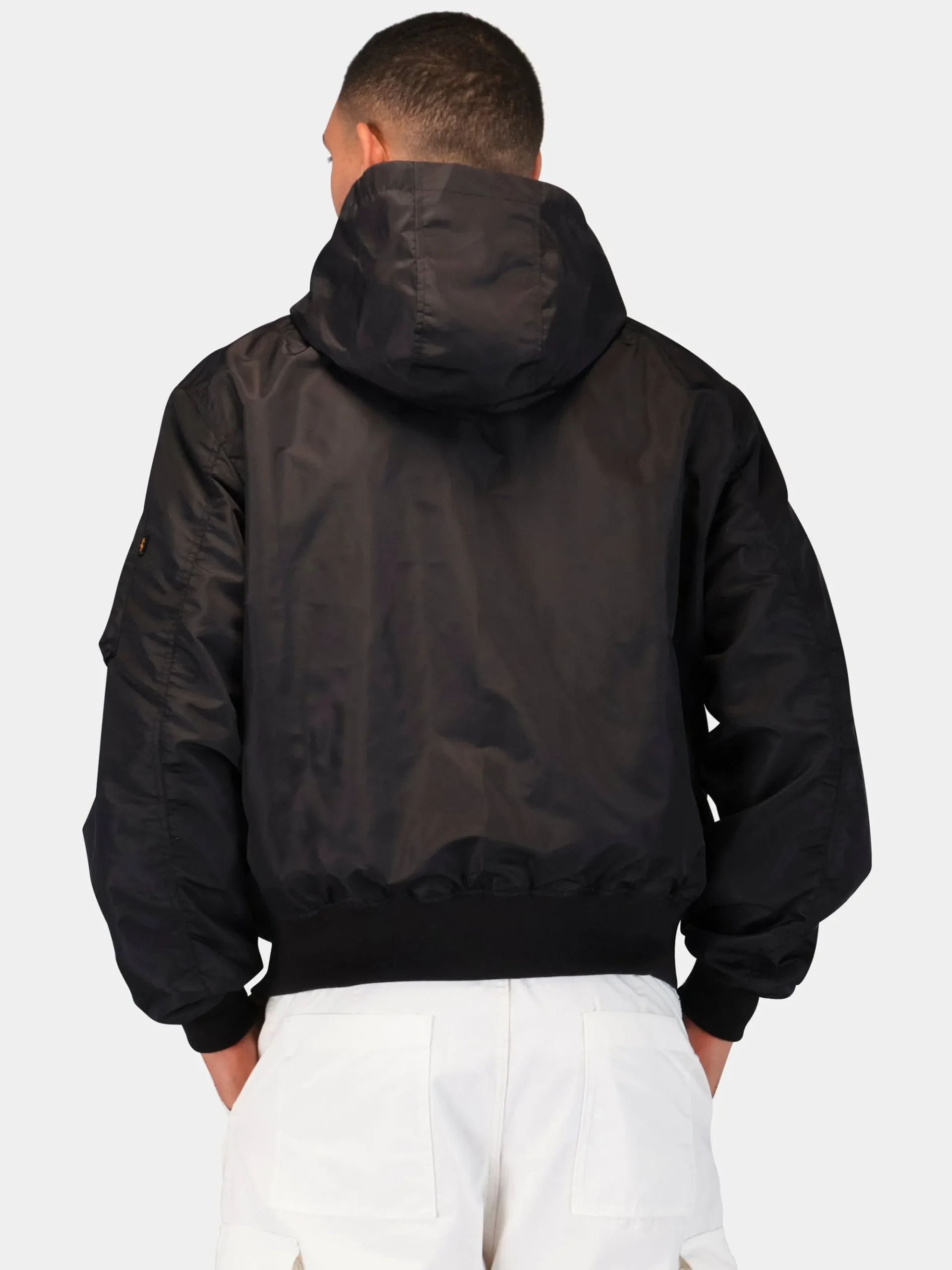 LOGO L-2B HOODED HUNTER FLIGHT JACKET