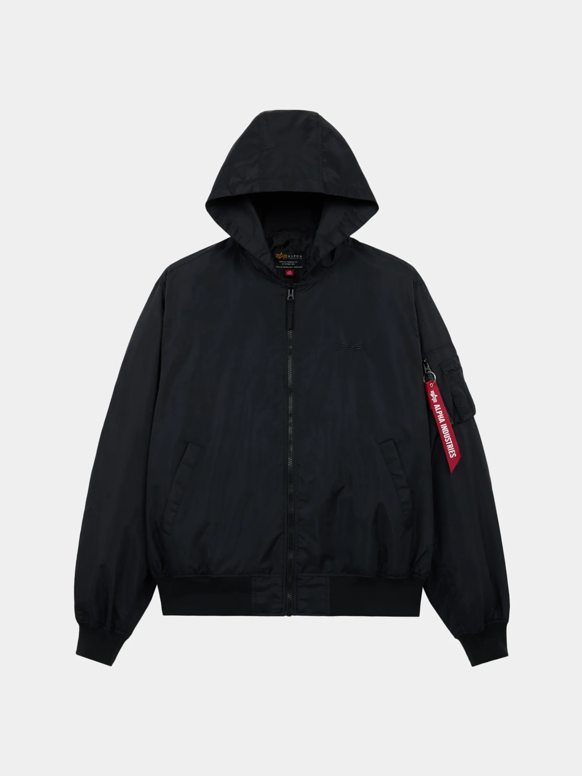 LOGO L-2B HOODED HUNTER FLIGHT JACKET