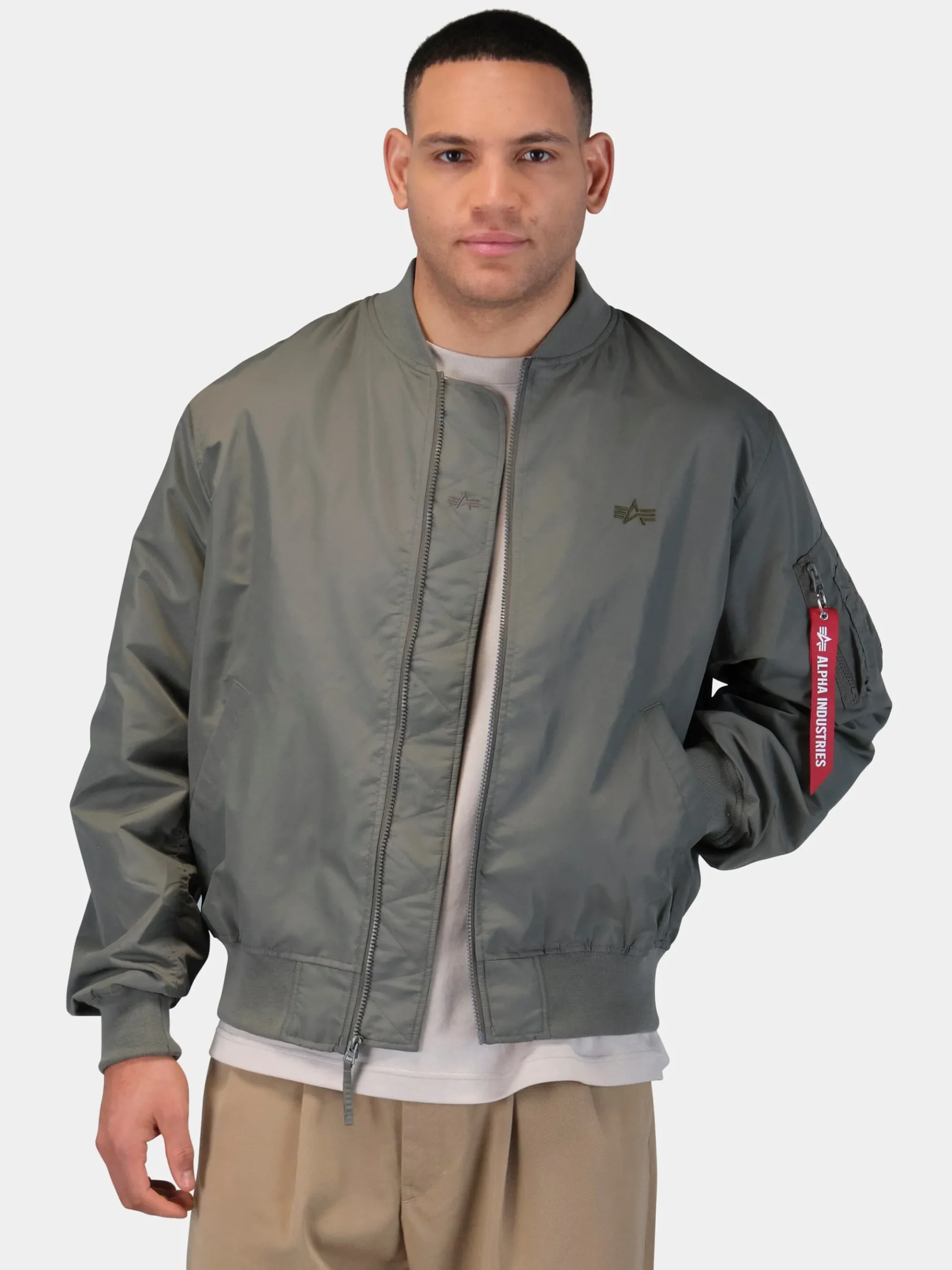 LOGO L-2B HUNTER RELAXED FLIGHT JACKET