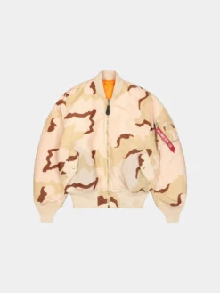 MA-1 DESERT CAMO BOMBER JACKET