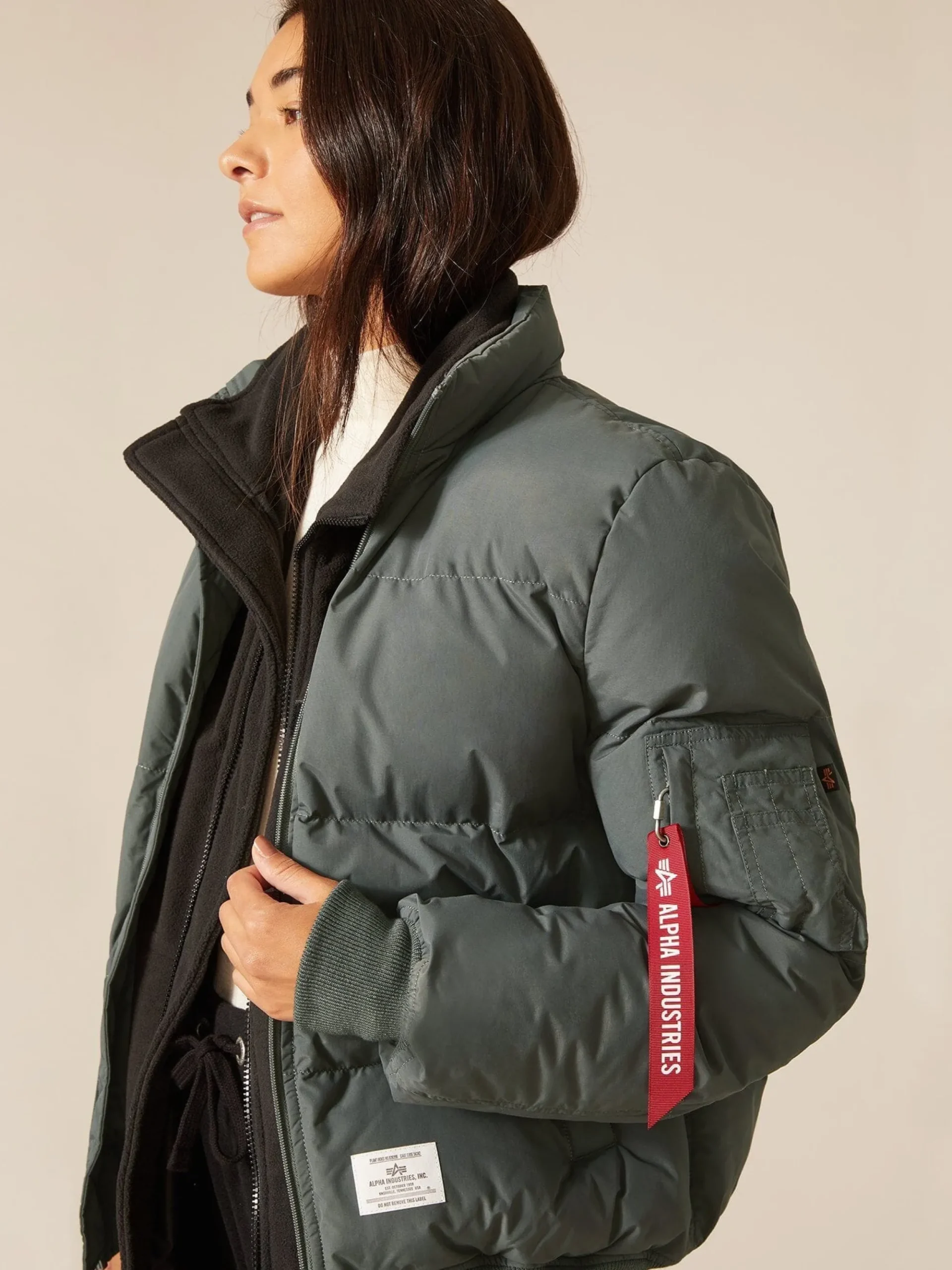 MA-1 QUILTED BOMBER JACKET