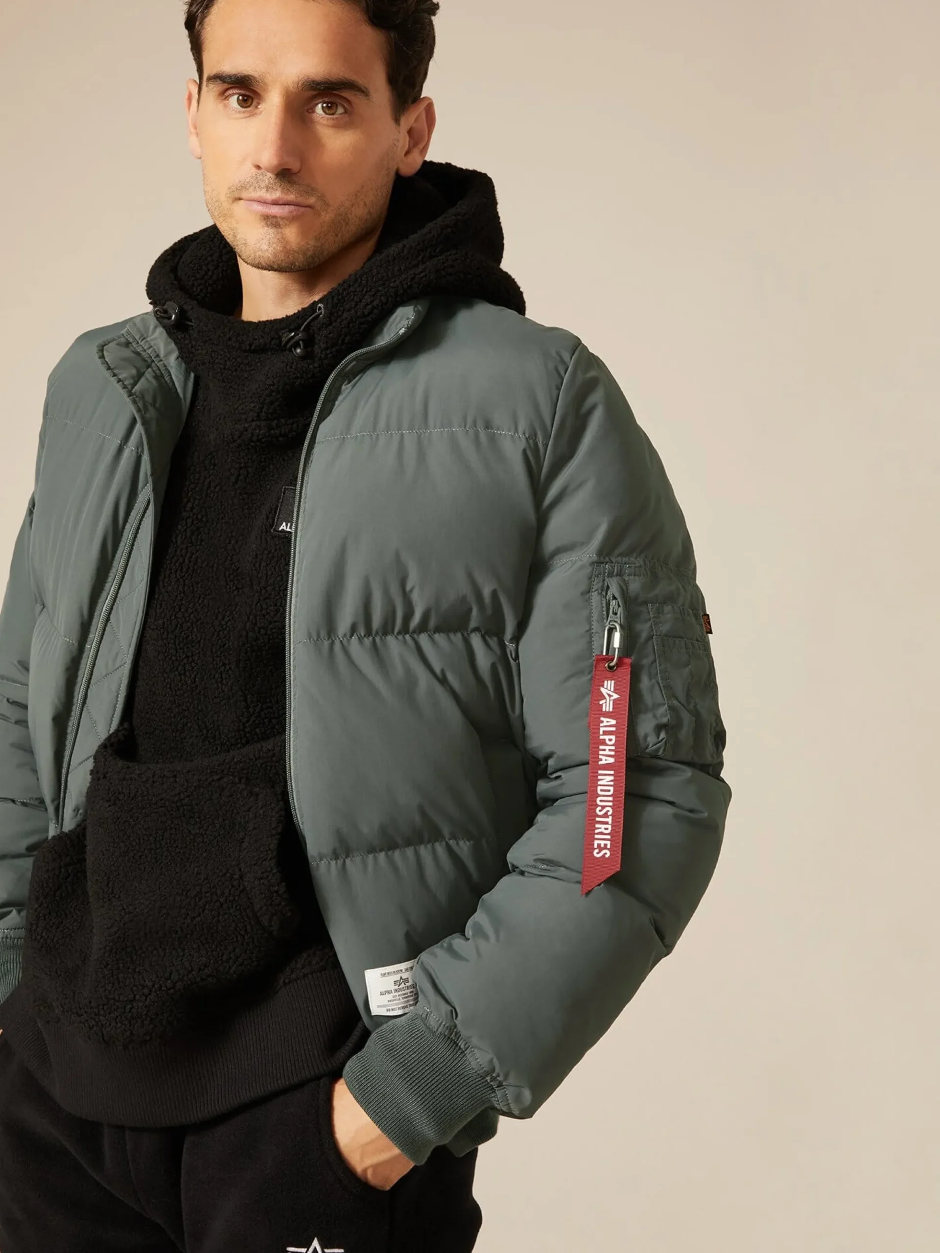 MA-1 QUILTED BOMBER JACKET