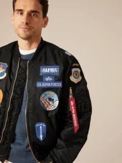MA-1 SQUADRON BOMBER JACKET