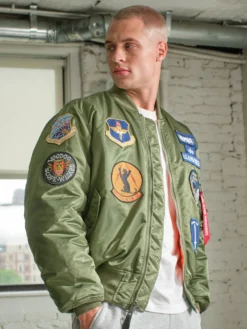MA-1 SQUADRON BOMBER JACKET