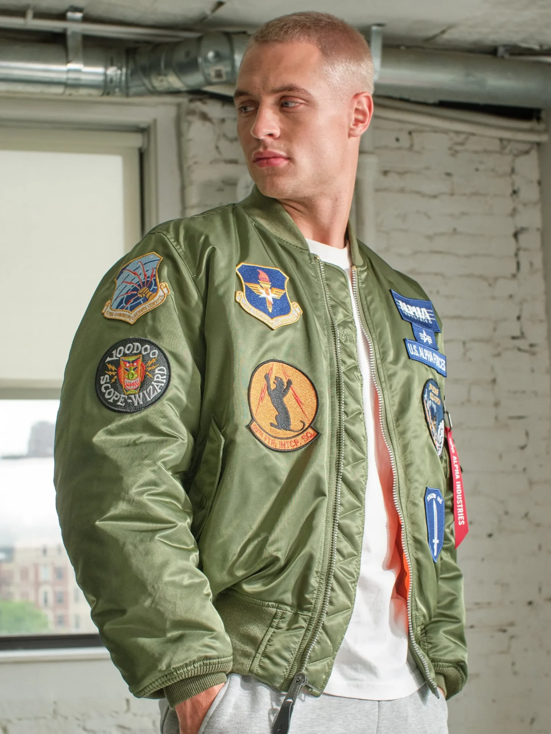 MA-1 SQUADRON BOMBER JACKET