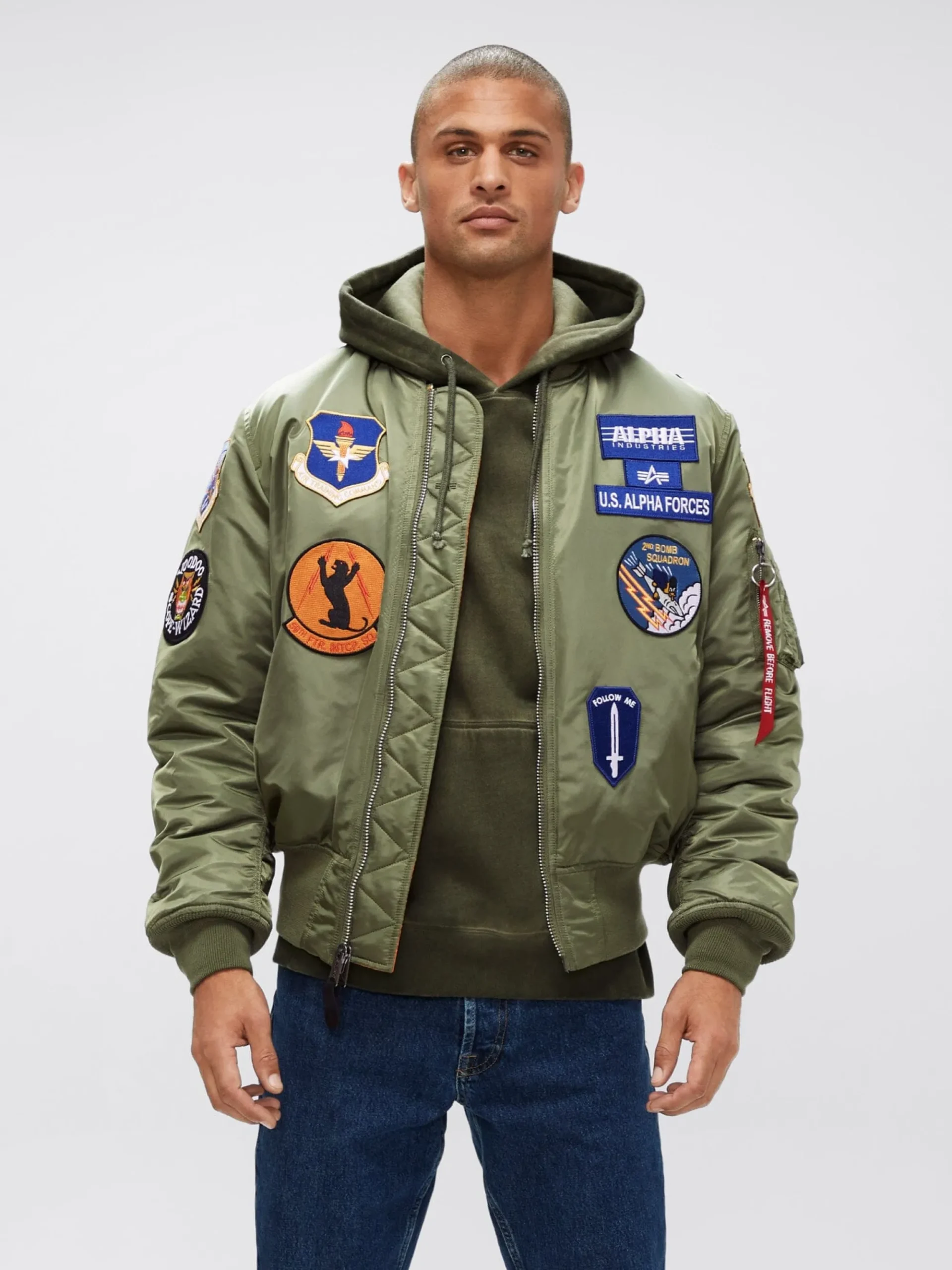 MA-1 SQUADRON BOMBER JACKET