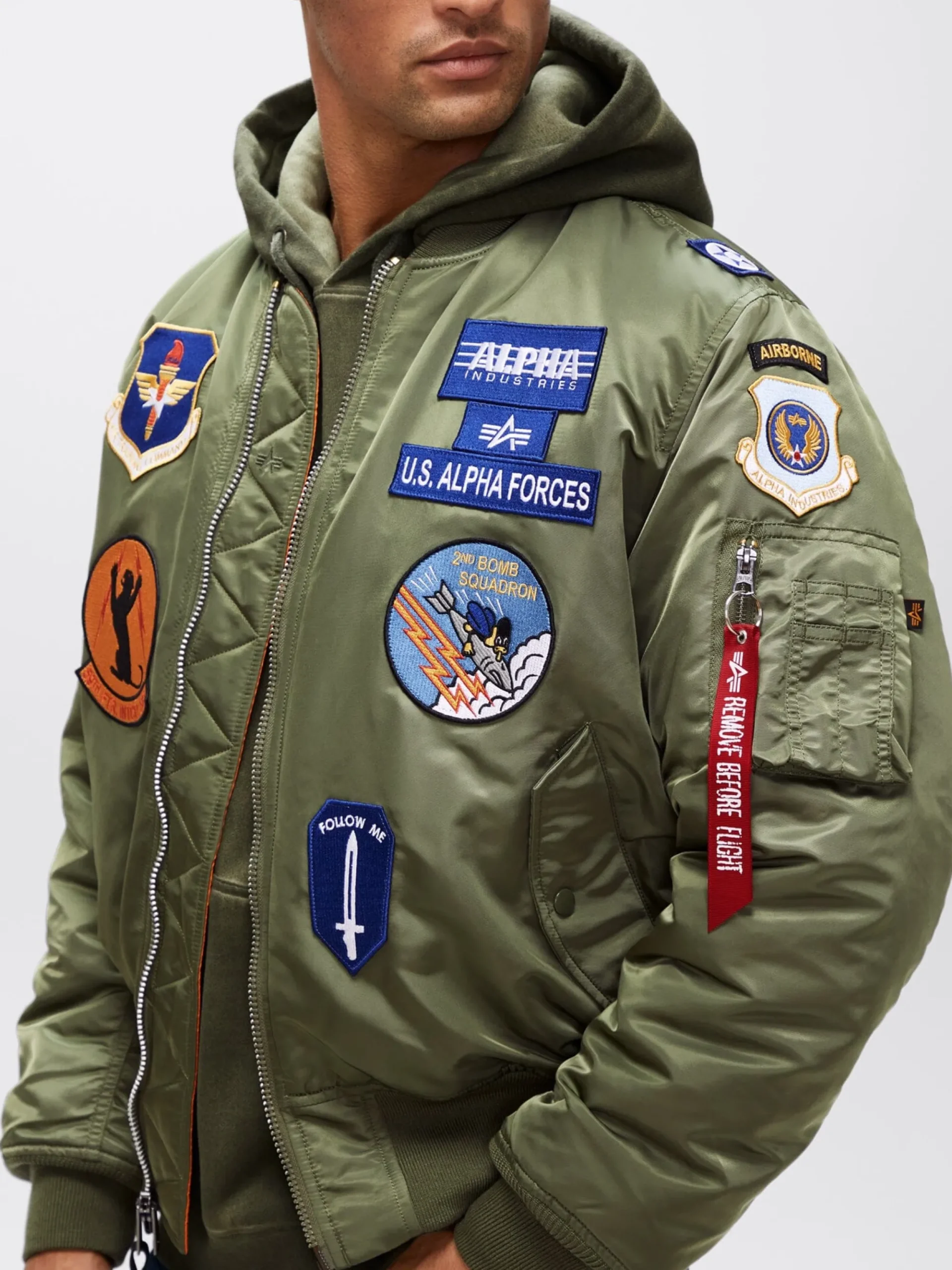 MA-1 SQUADRON BOMBER JACKET