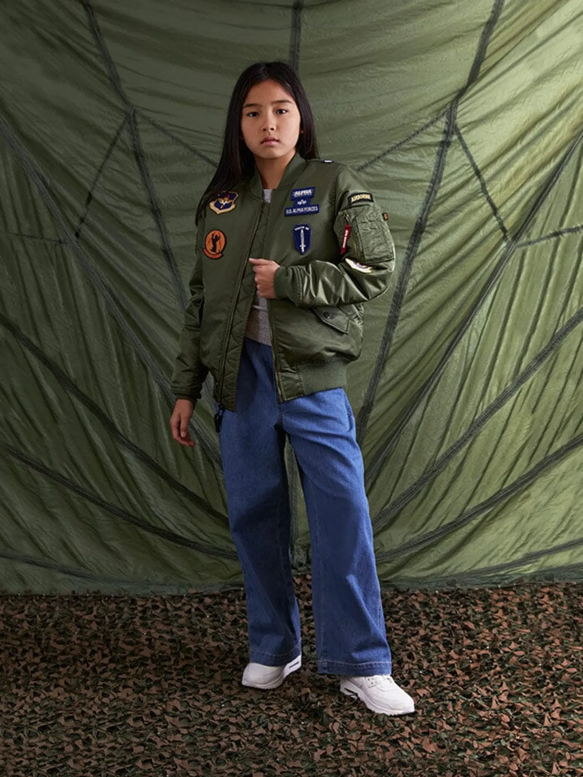 MA-1 SQUADRON BOMBER JACKET YOUTH