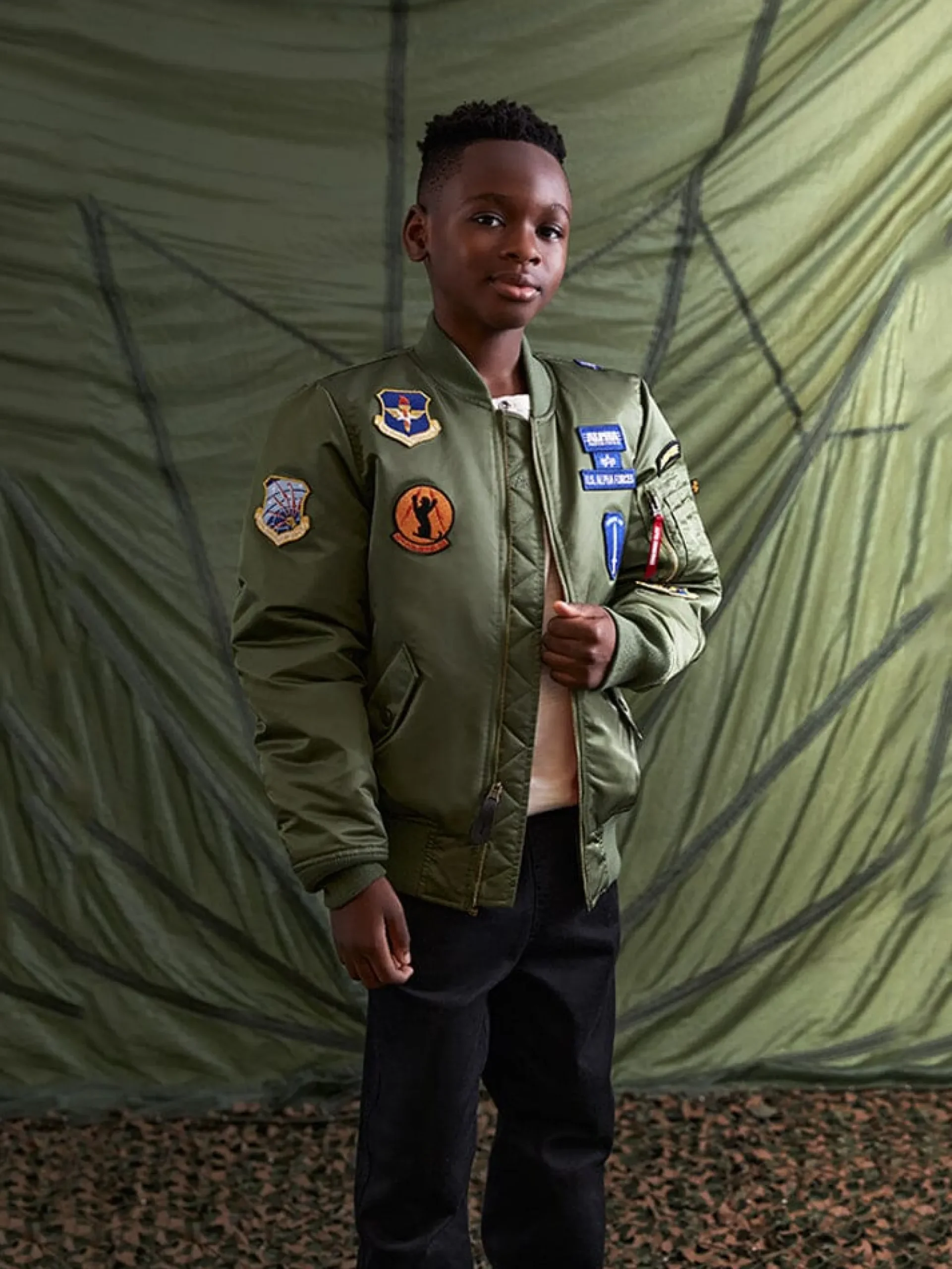 MA-1 SQUADRON BOMBER JACKET YOUTH