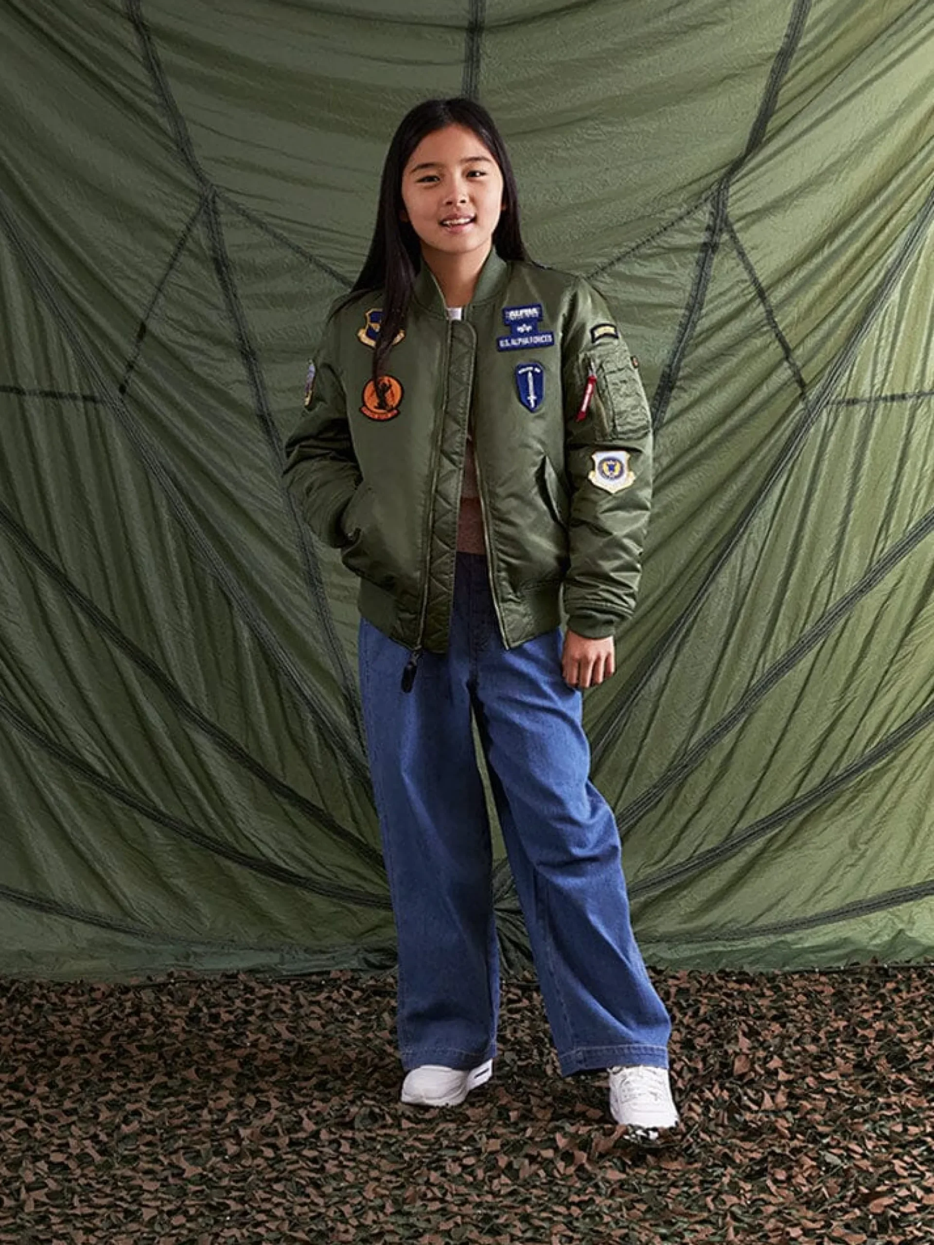 MA-1 SQUADRON BOMBER JACKET YOUTH