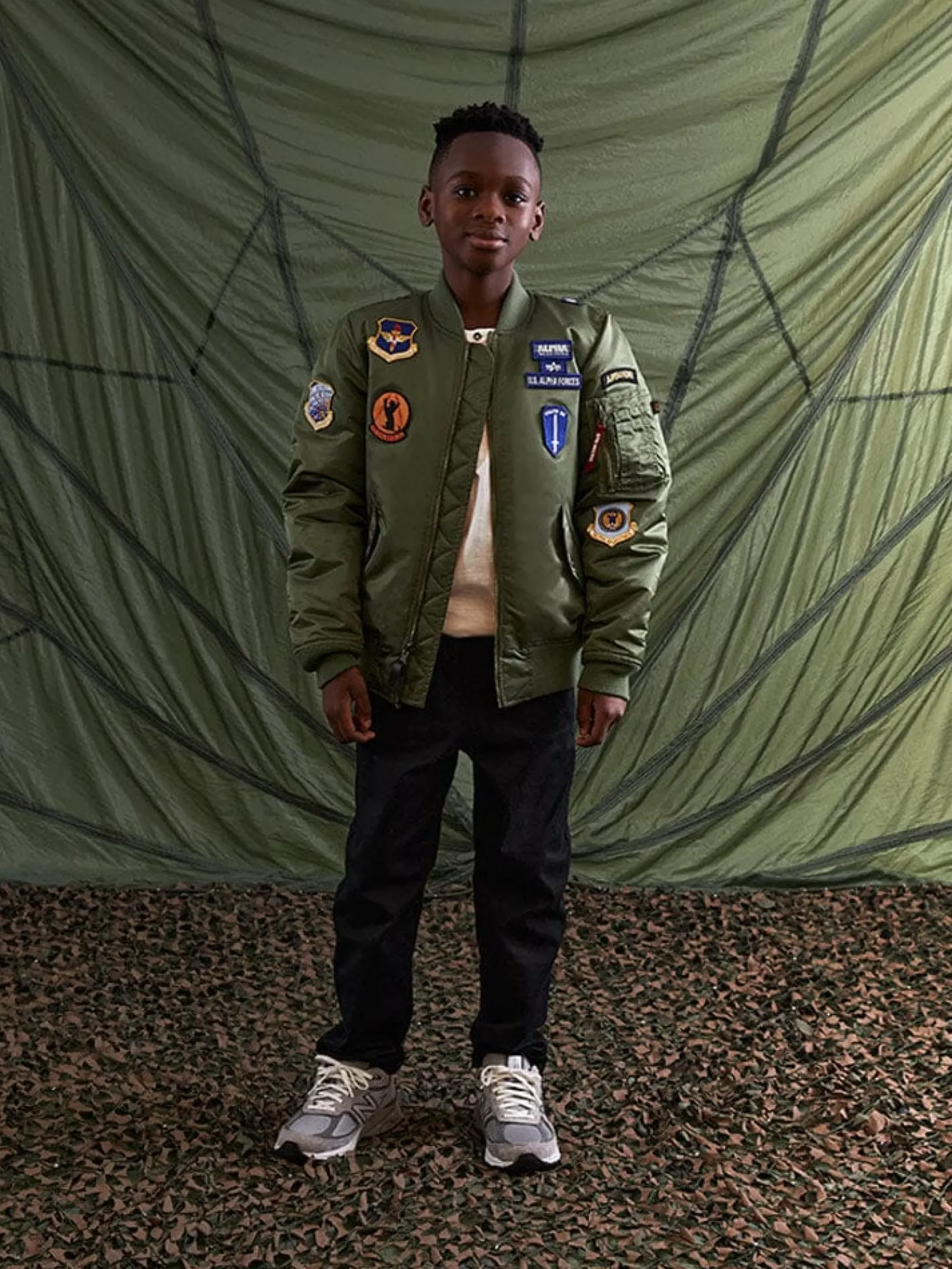 MA-1 SQUADRON BOMBER JACKET YOUTH
