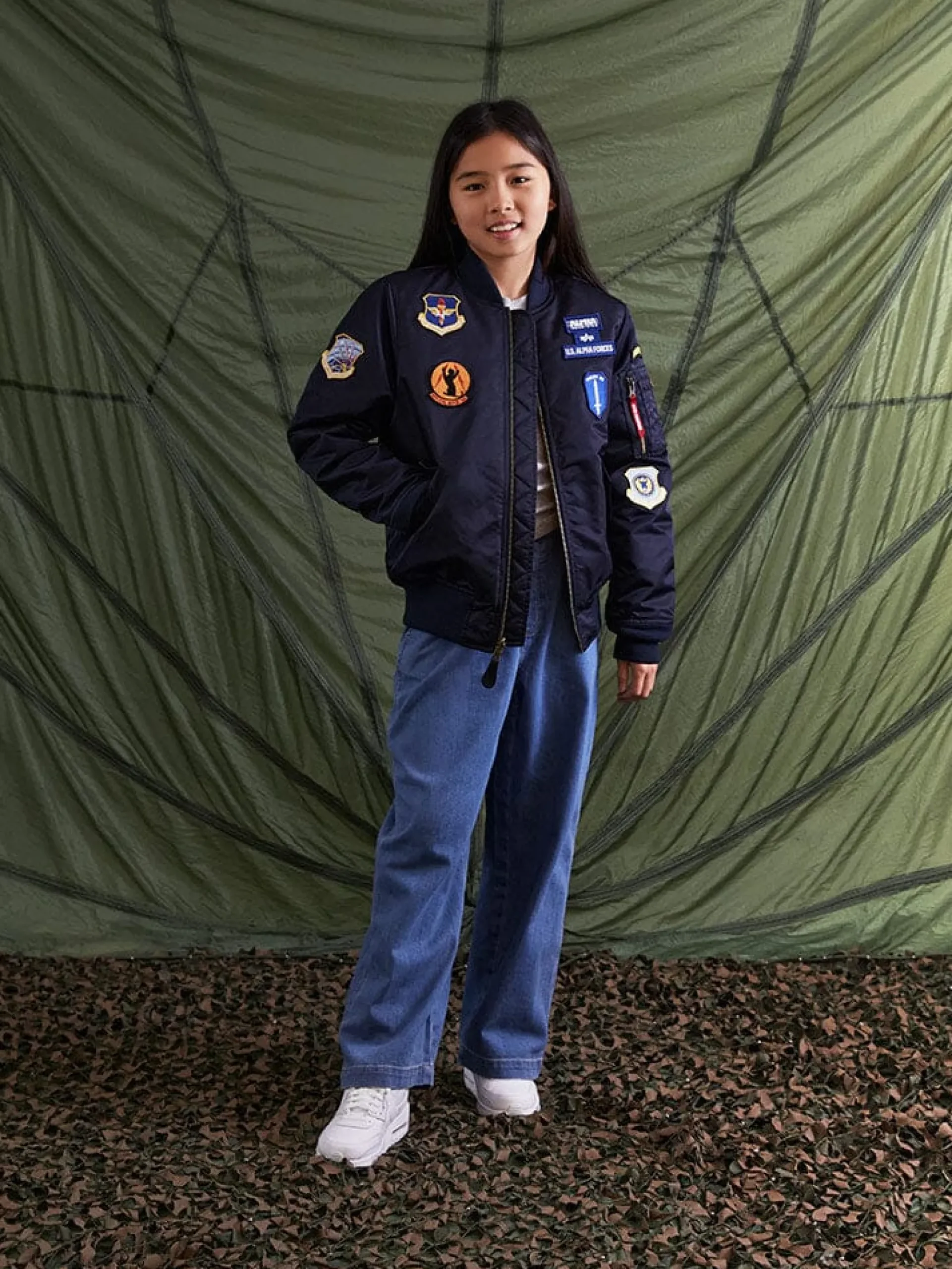 MA-1 SQUADRON BOMBER JACKET YOUTH