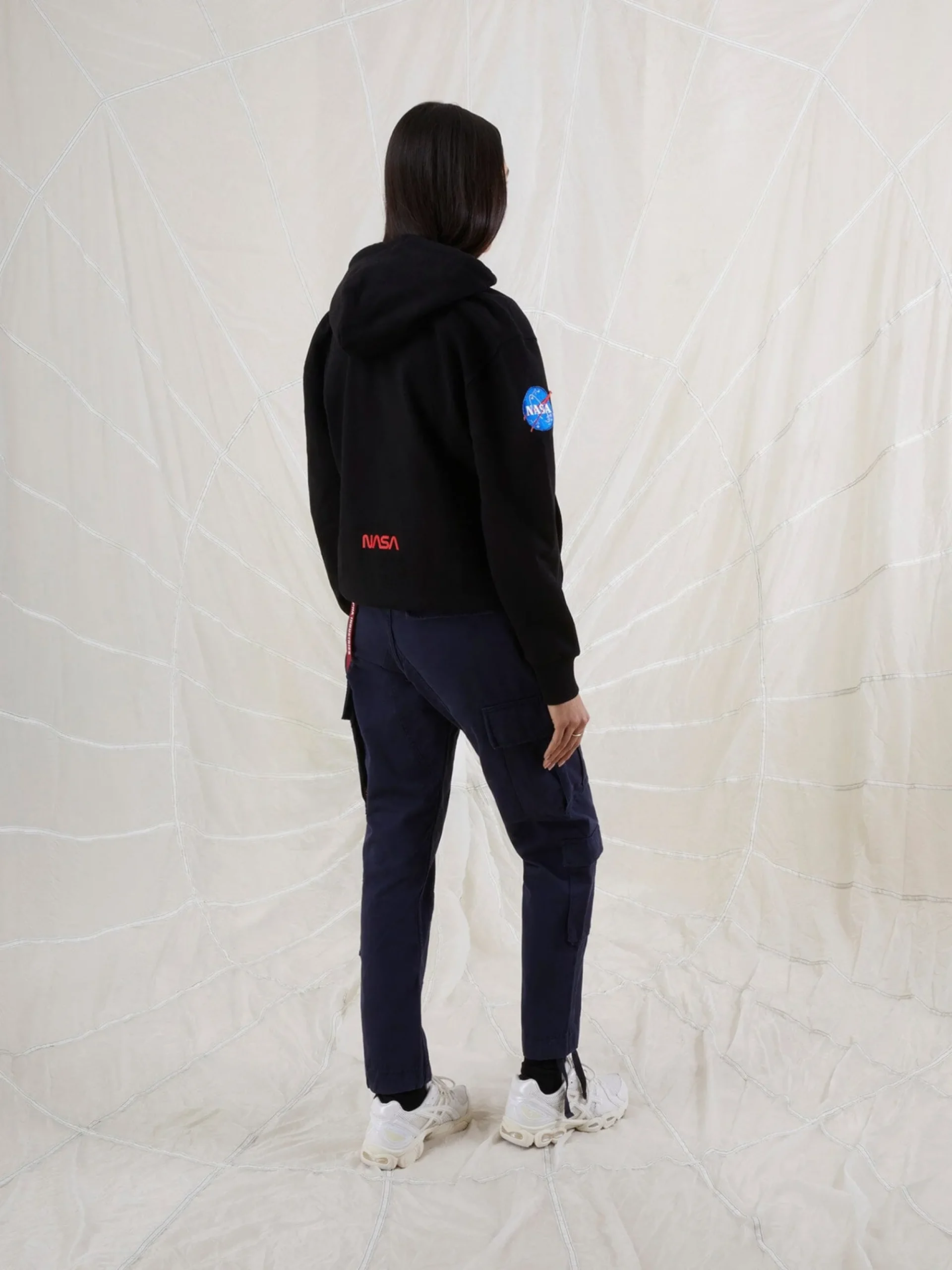 NASA WORM LOGO HOODIE