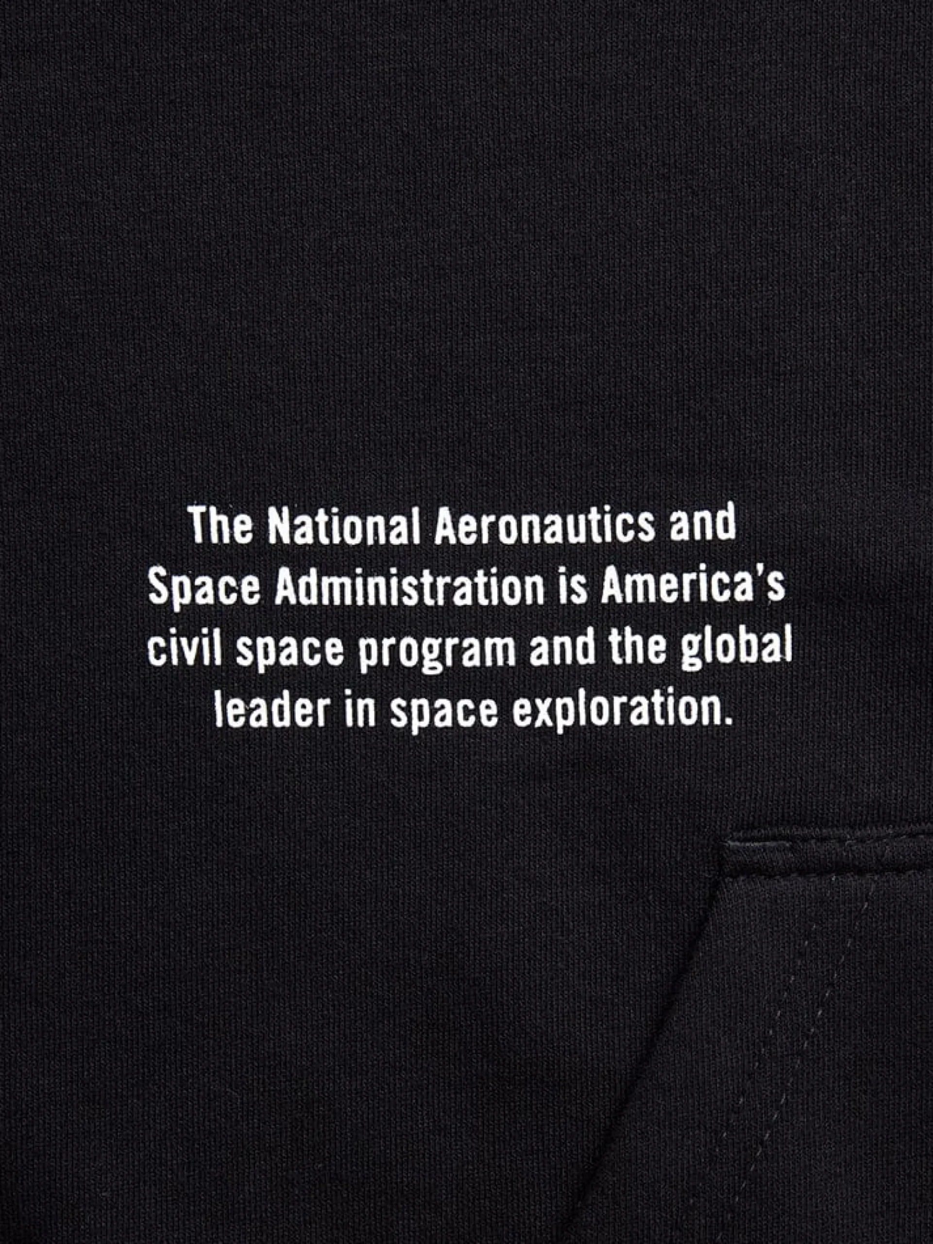 NASA WORM LOGO HOODIE
