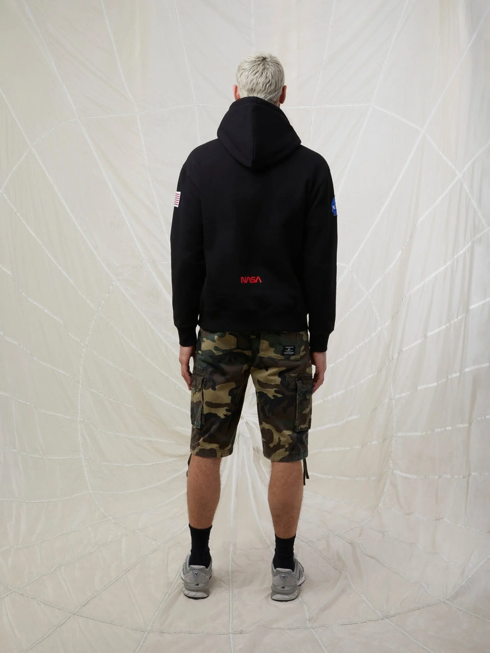 NASA WORM LOGO HOODIE