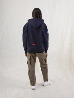 NASA WORM LOGO HOODIE