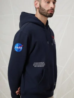 NASA WORM LOGO HOODIE