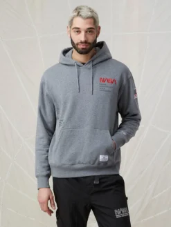 NASA WORM LOGO HOODIE