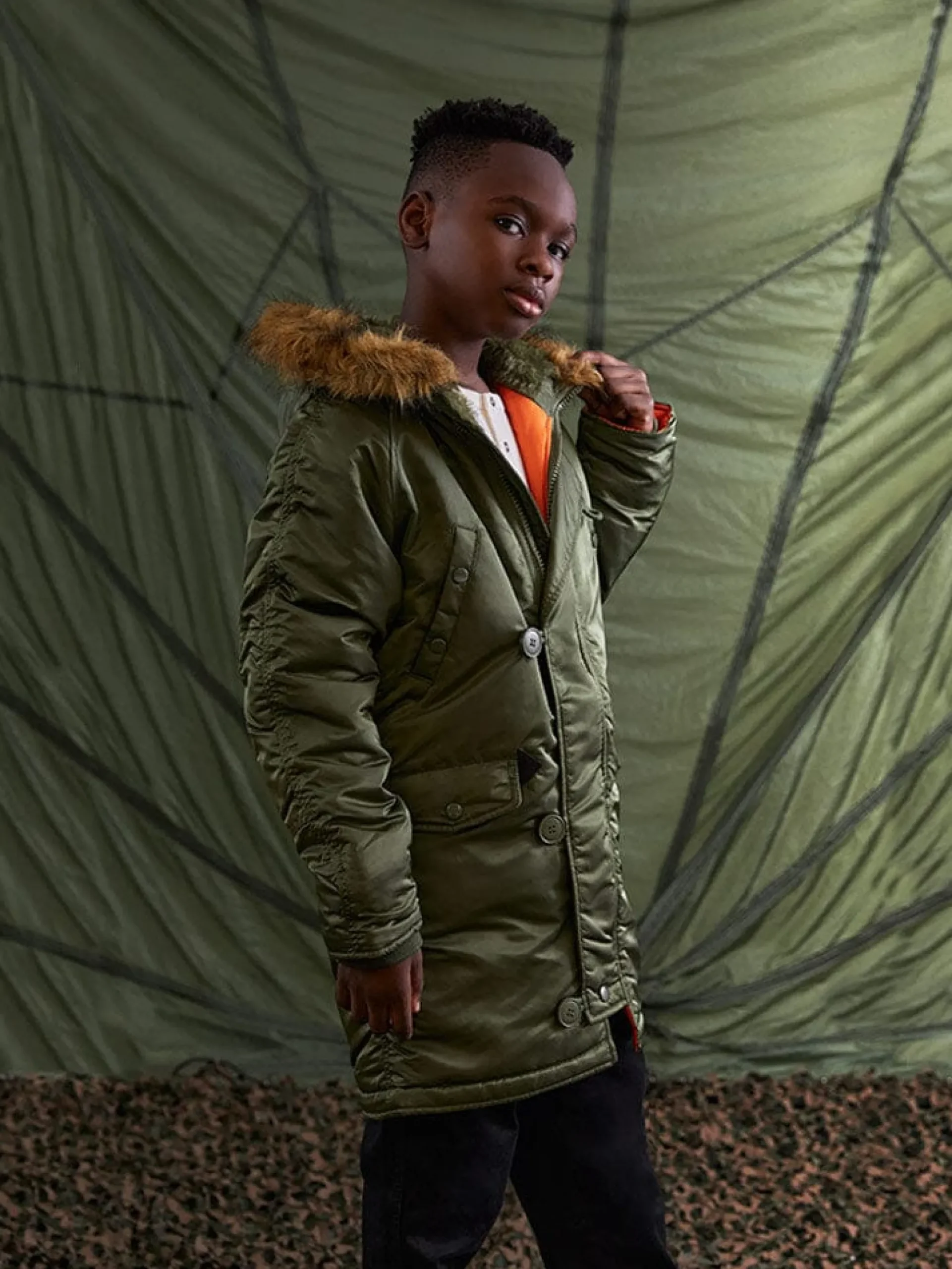 N-3B PARKA YOUTH