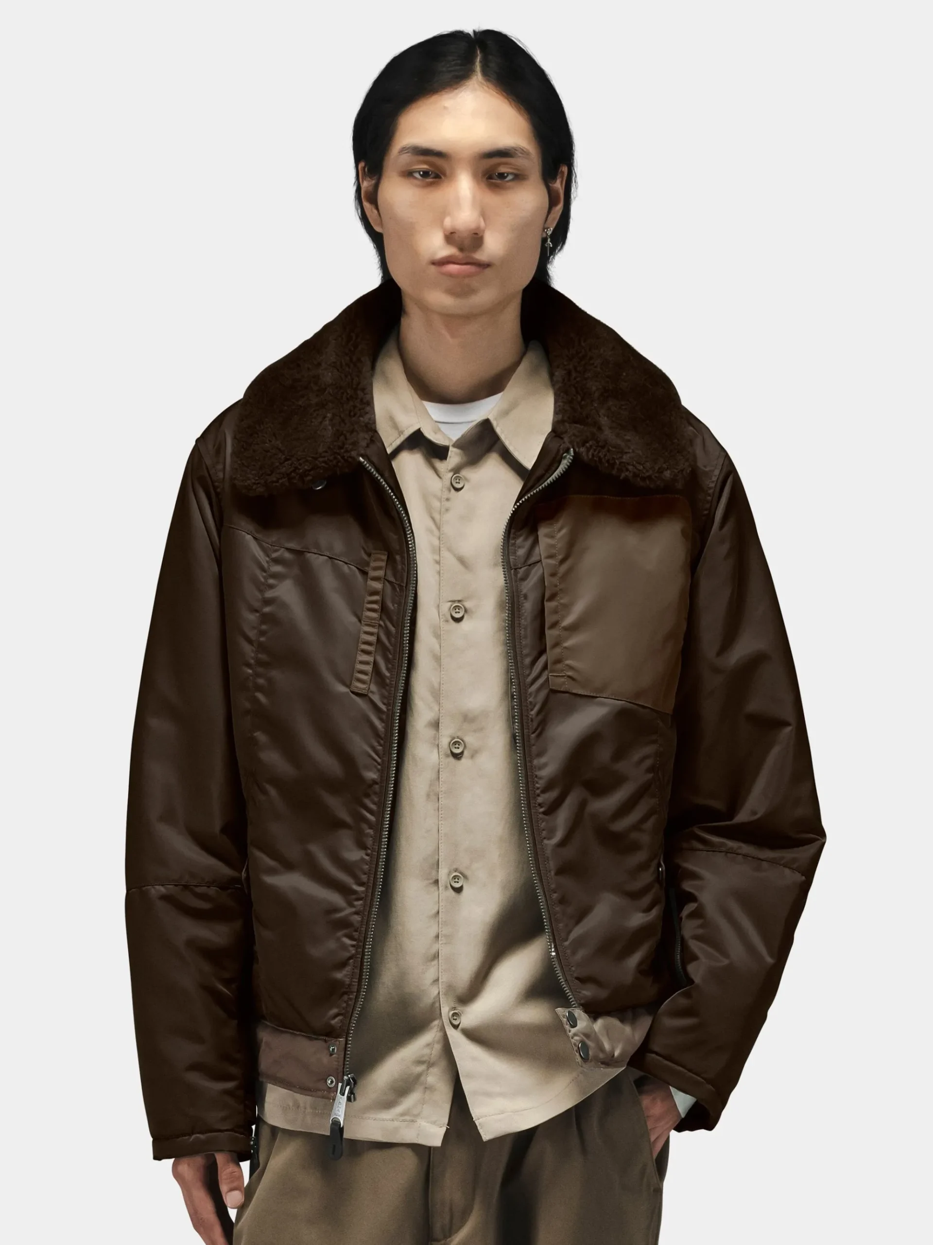 NYLON AVIATOR JACKET
