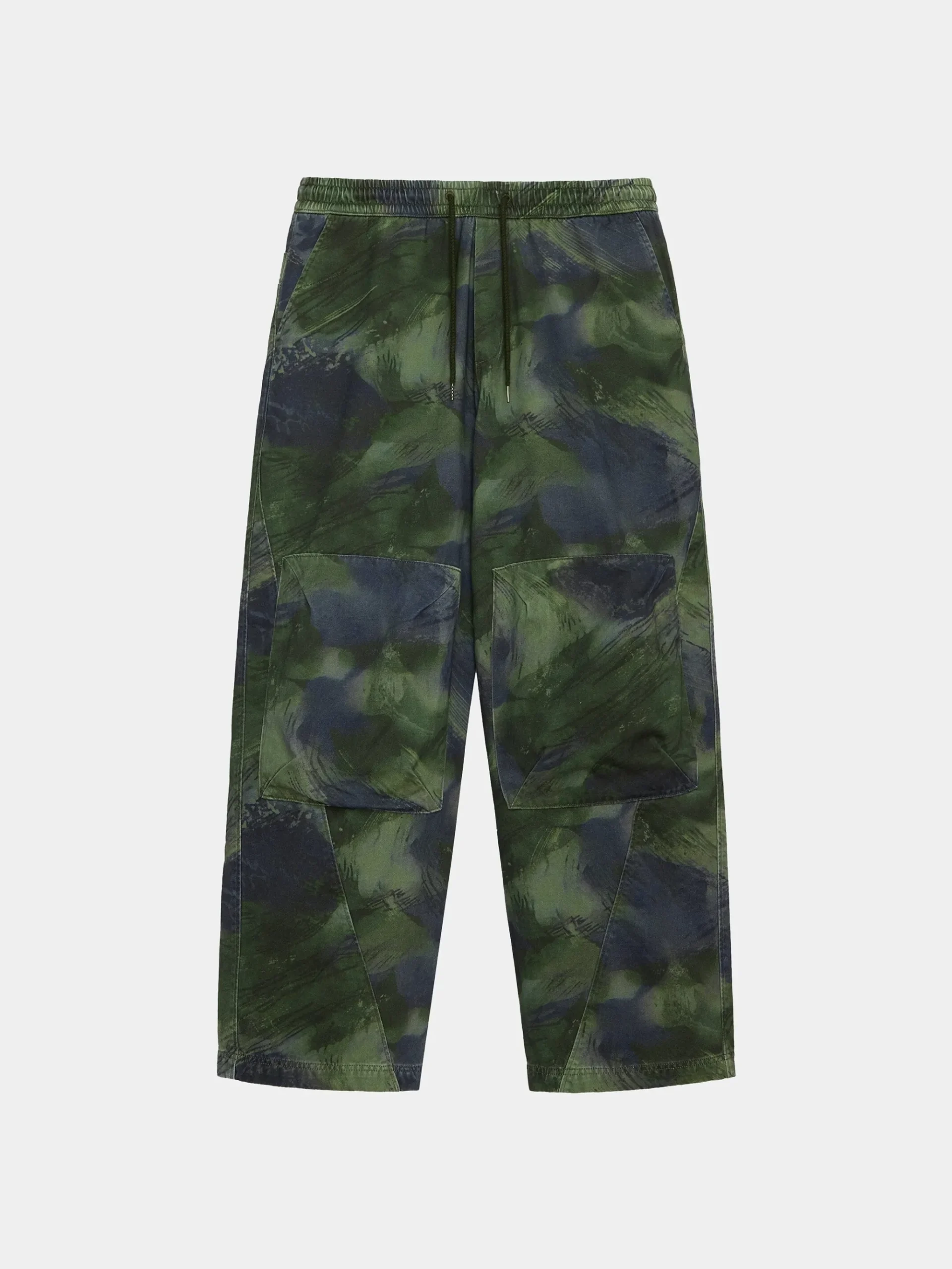 OVERSIZED WASHED PANT (OLIVE RD CAMO)
