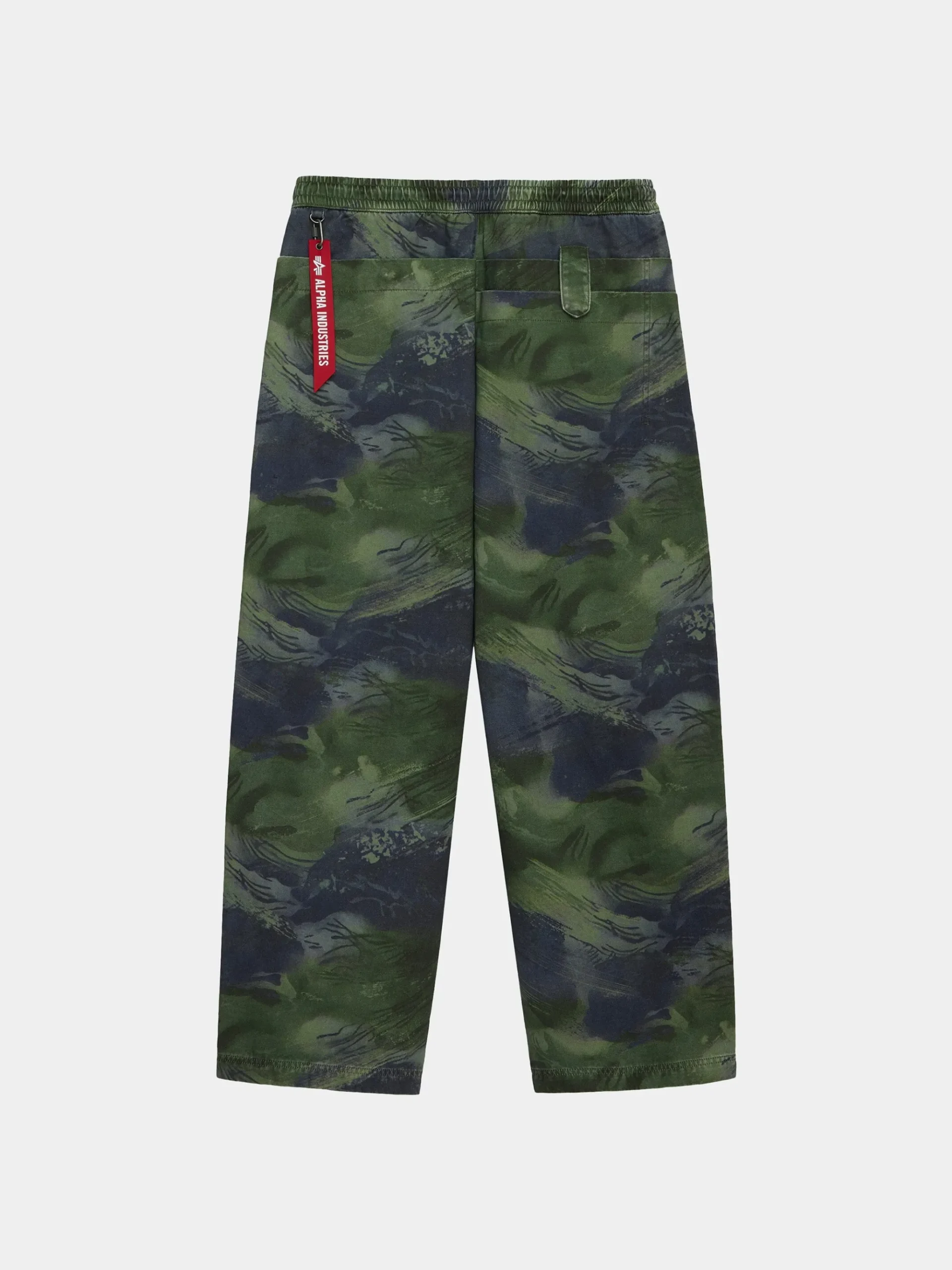 OVERSIZED WASHED PANT (OLIVE RD CAMO)