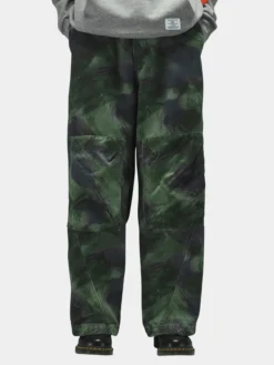 OVERSIZED WASHED PANT (OLIVE RD CAMO)