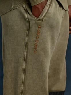 OVO X ALPHA GARMENT DYE FLEECE PANTS