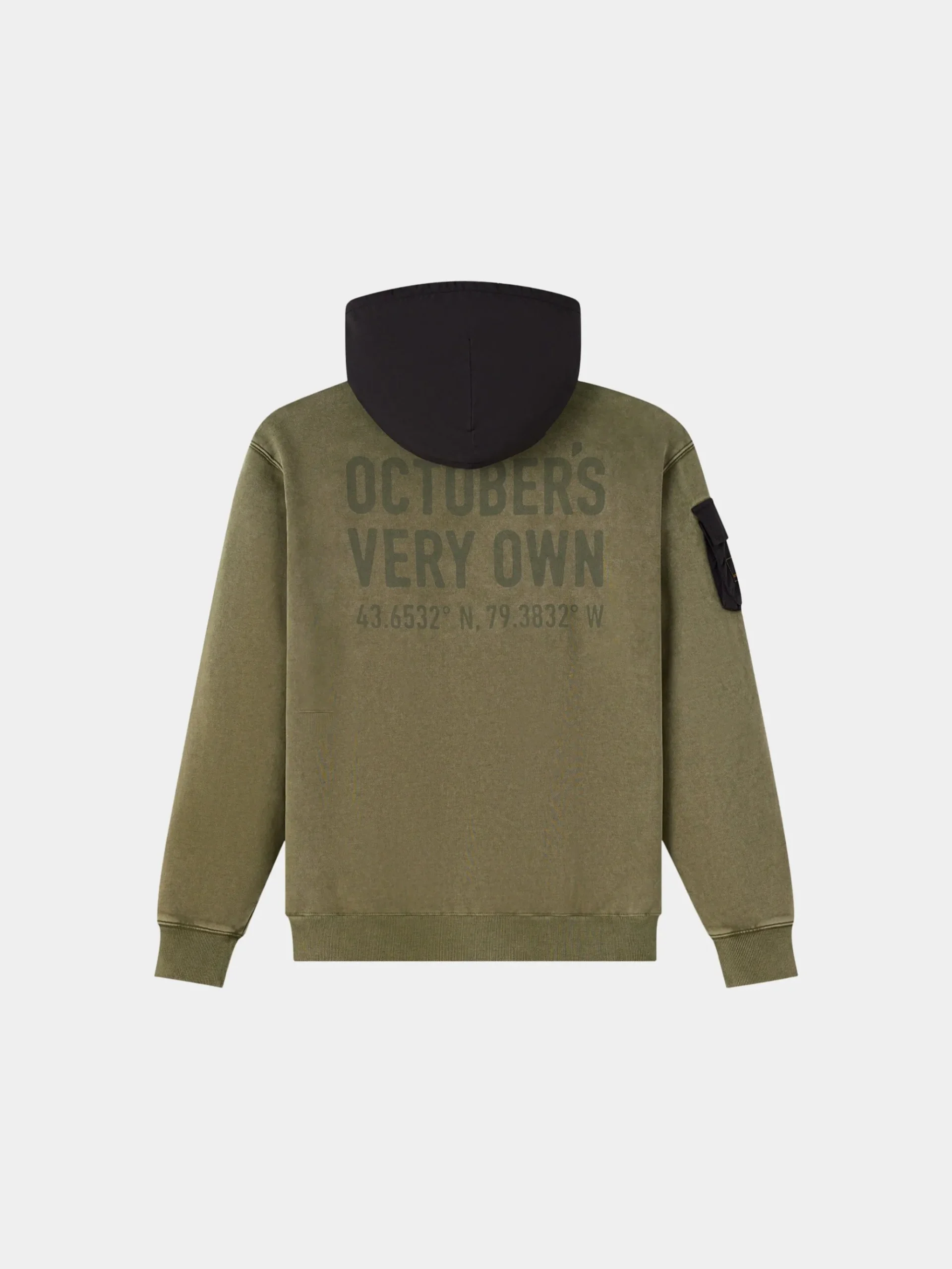 OVO X ALPHA GARMENT DYE HOODIE
