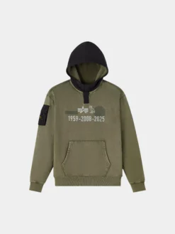OVO X ALPHA GARMENT DYE HOODIE