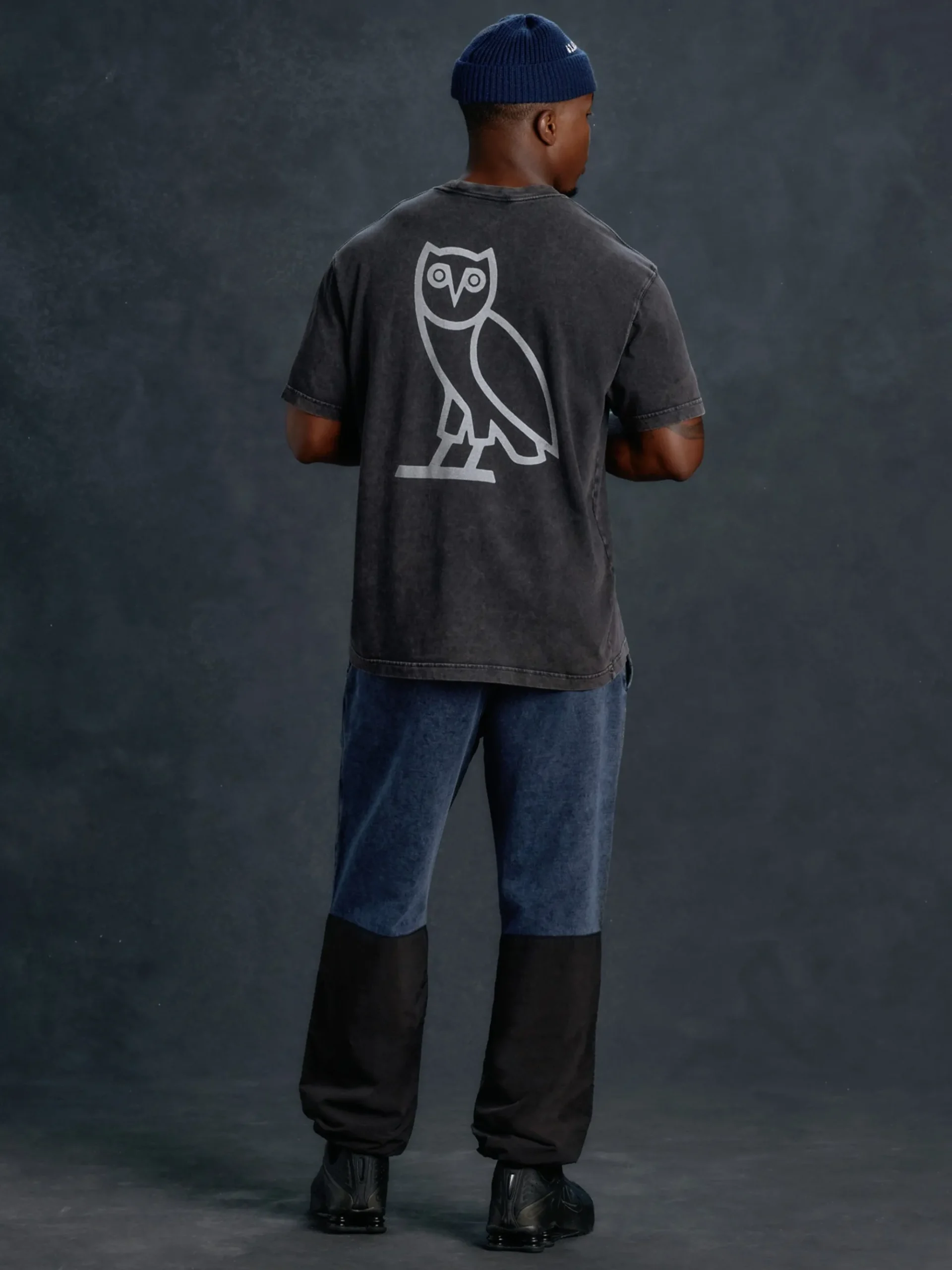 OVO X ALPHA GARMENT DYE T-SHIRT