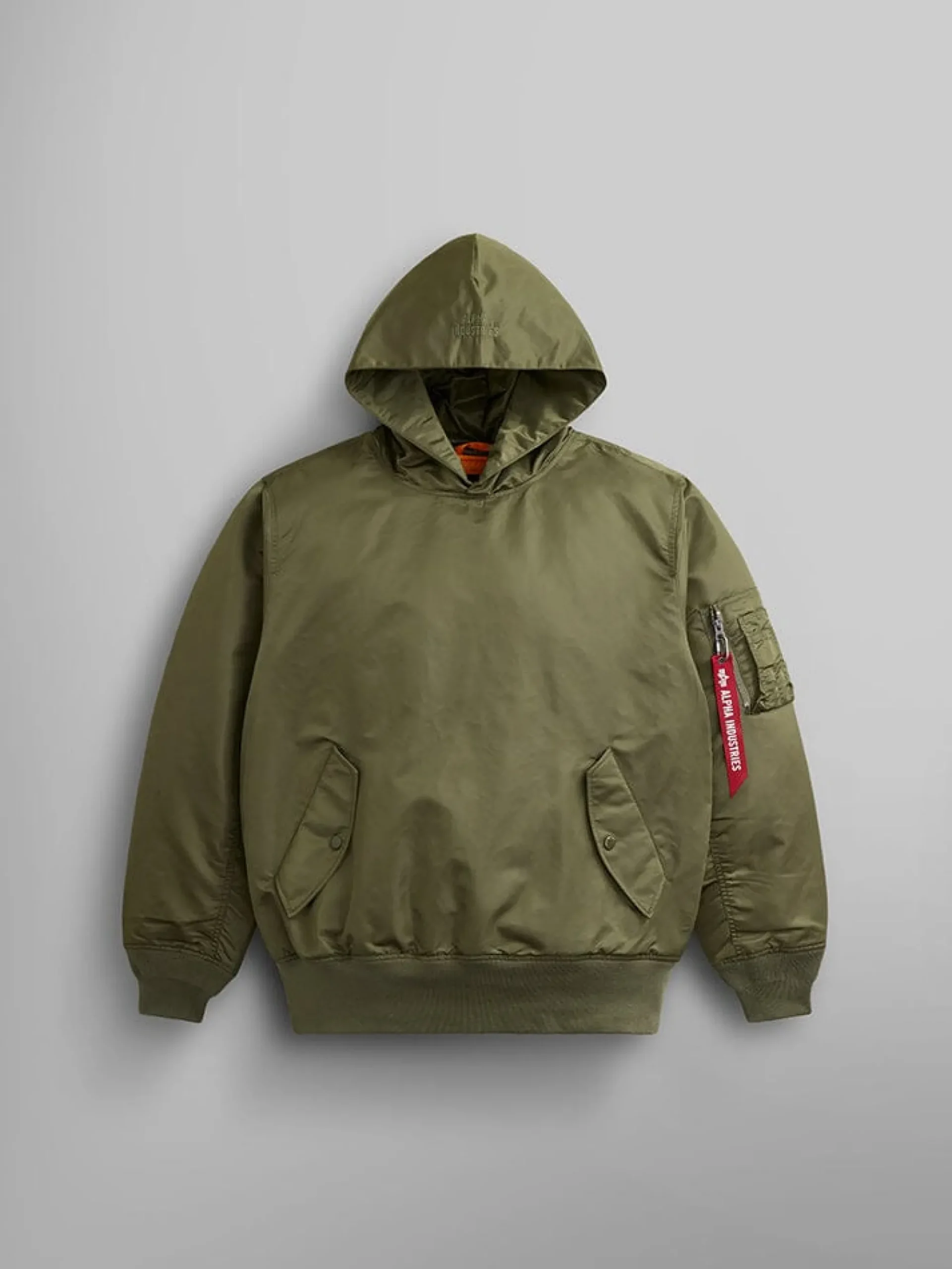 PULL-OVER MA-1 JACKET HOODIE