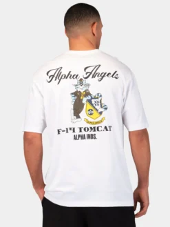 RELAXED ALPHA ANGELS TEE