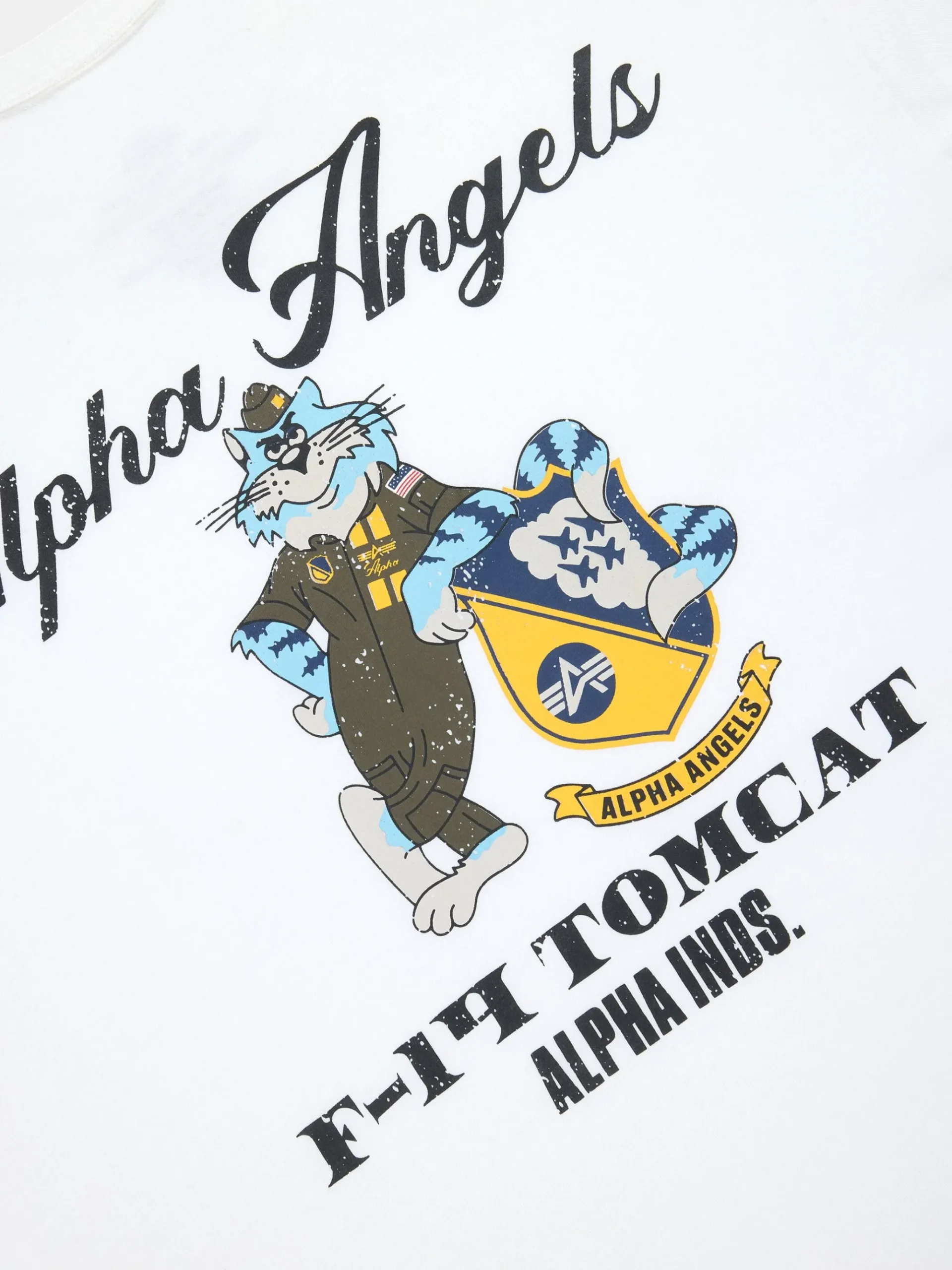 RELAXED ALPHA ANGELS TEE